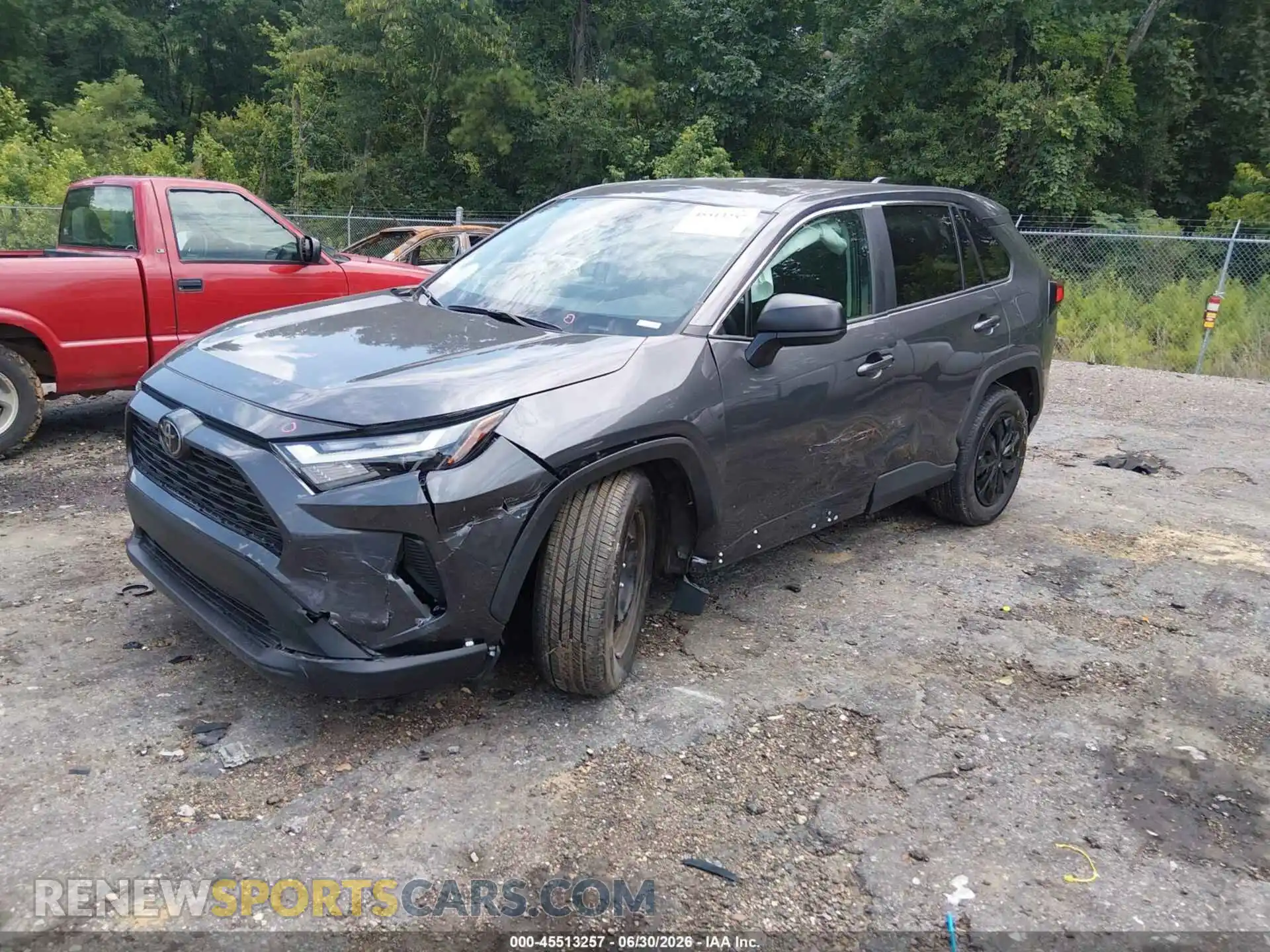 2 Photograph of a damaged car 2T3H1RFV0SW429189 TOYOTA RAV4 2025