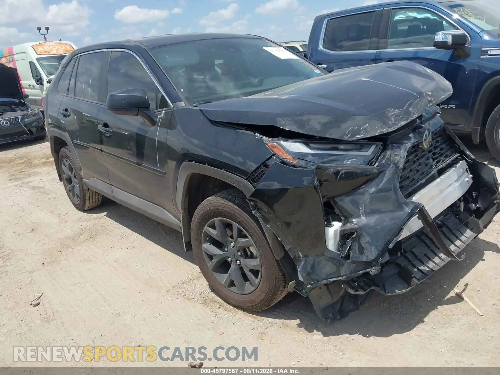 1 Photograph of a damaged car 2T3H1RFV0SW432027 TOYOTA RAV4 2025