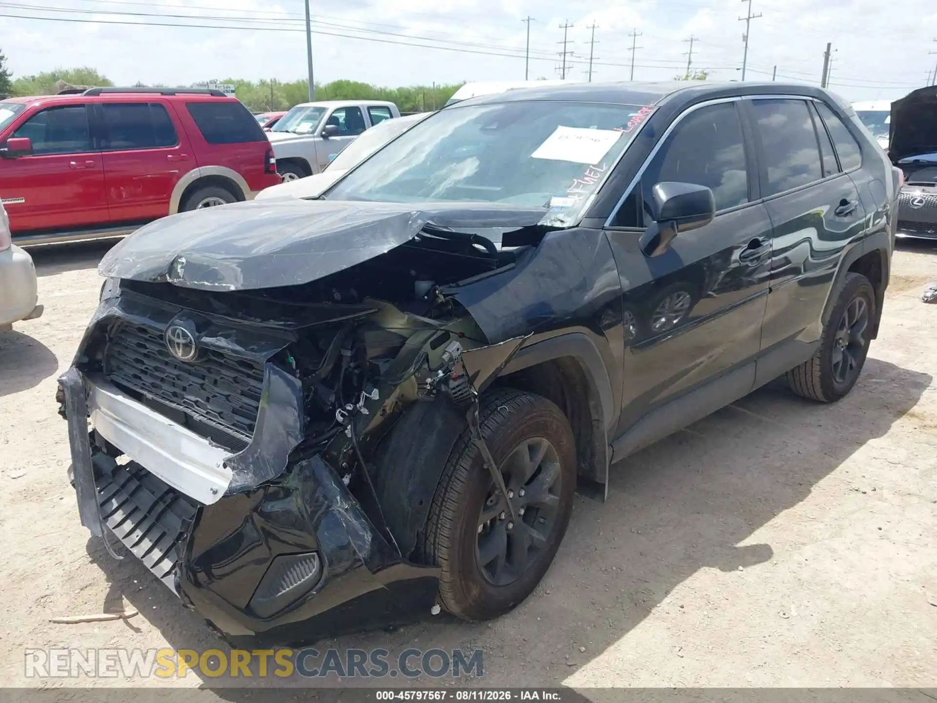 2 Photograph of a damaged car 2T3H1RFV0SW432027 TOYOTA RAV4 2025