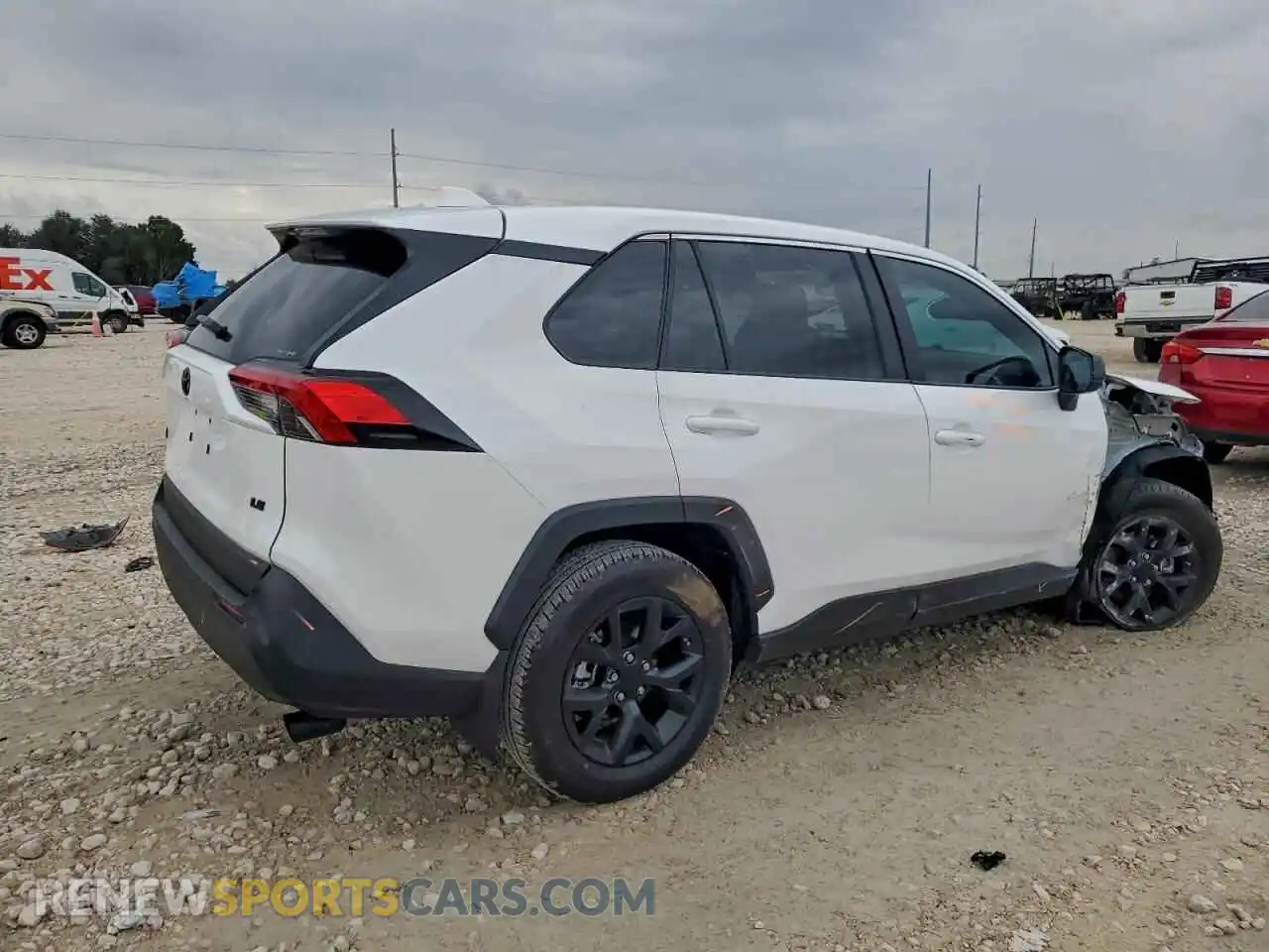 3 Photograph of a damaged car 2T3H1RFV1SC338594 TOYOTA RAV4 2025
