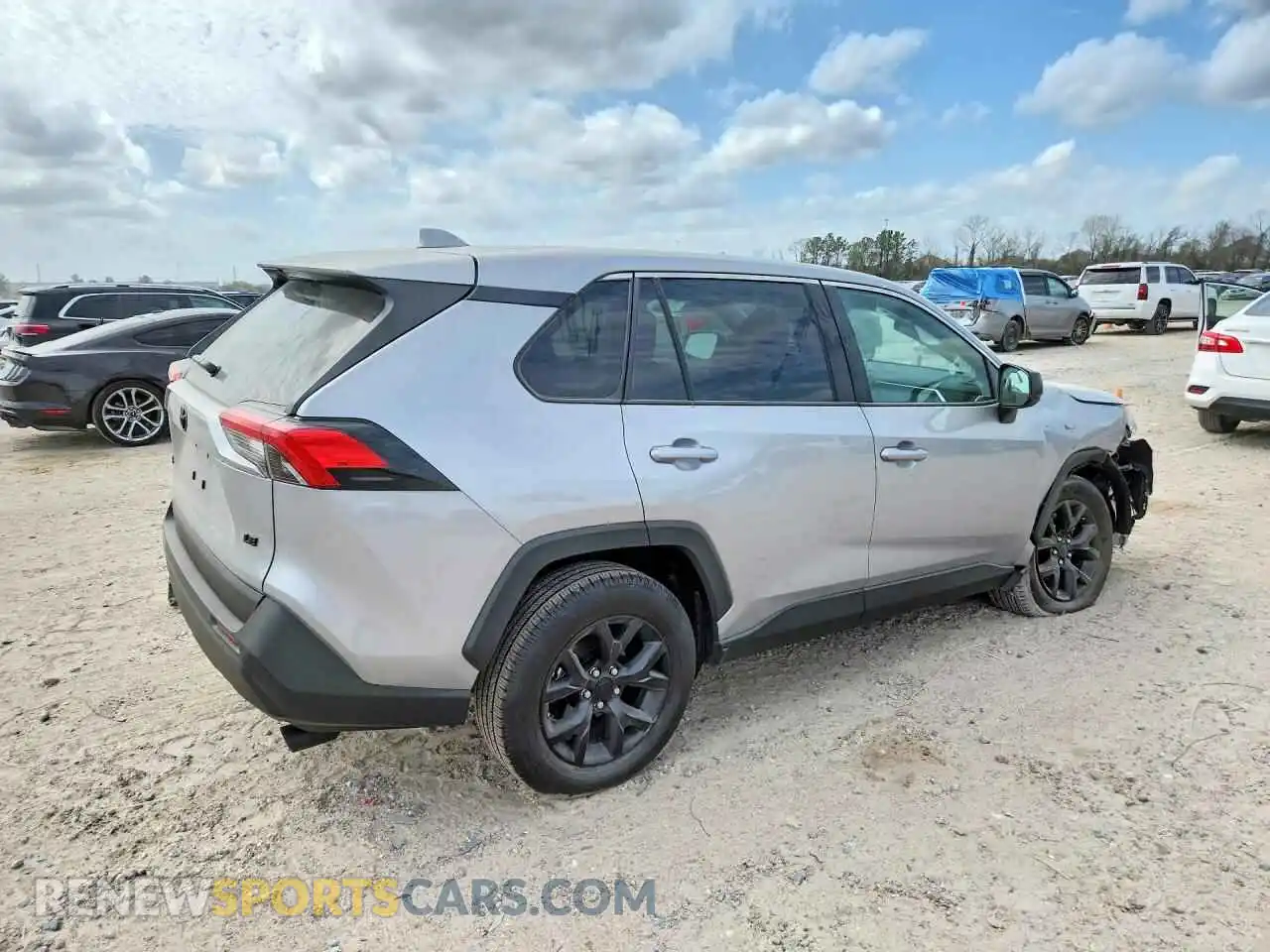 3 Photograph of a damaged car 2T3H1RFV1SC364855 TOYOTA RAV4 2025