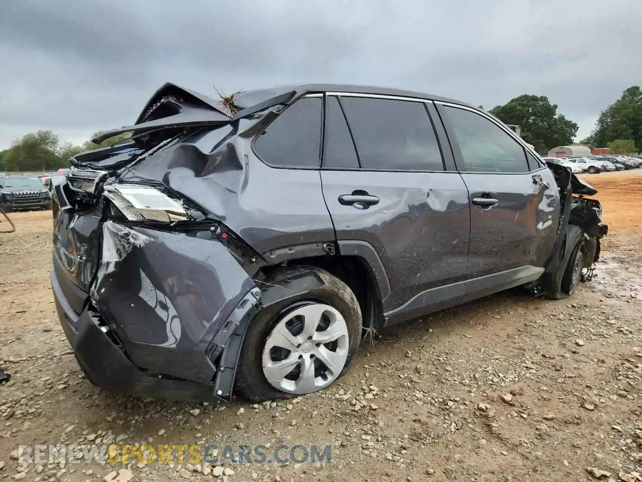 3 Photograph of a damaged car 2T3H1RFV1SW372520 TOYOTA RAV4 2025