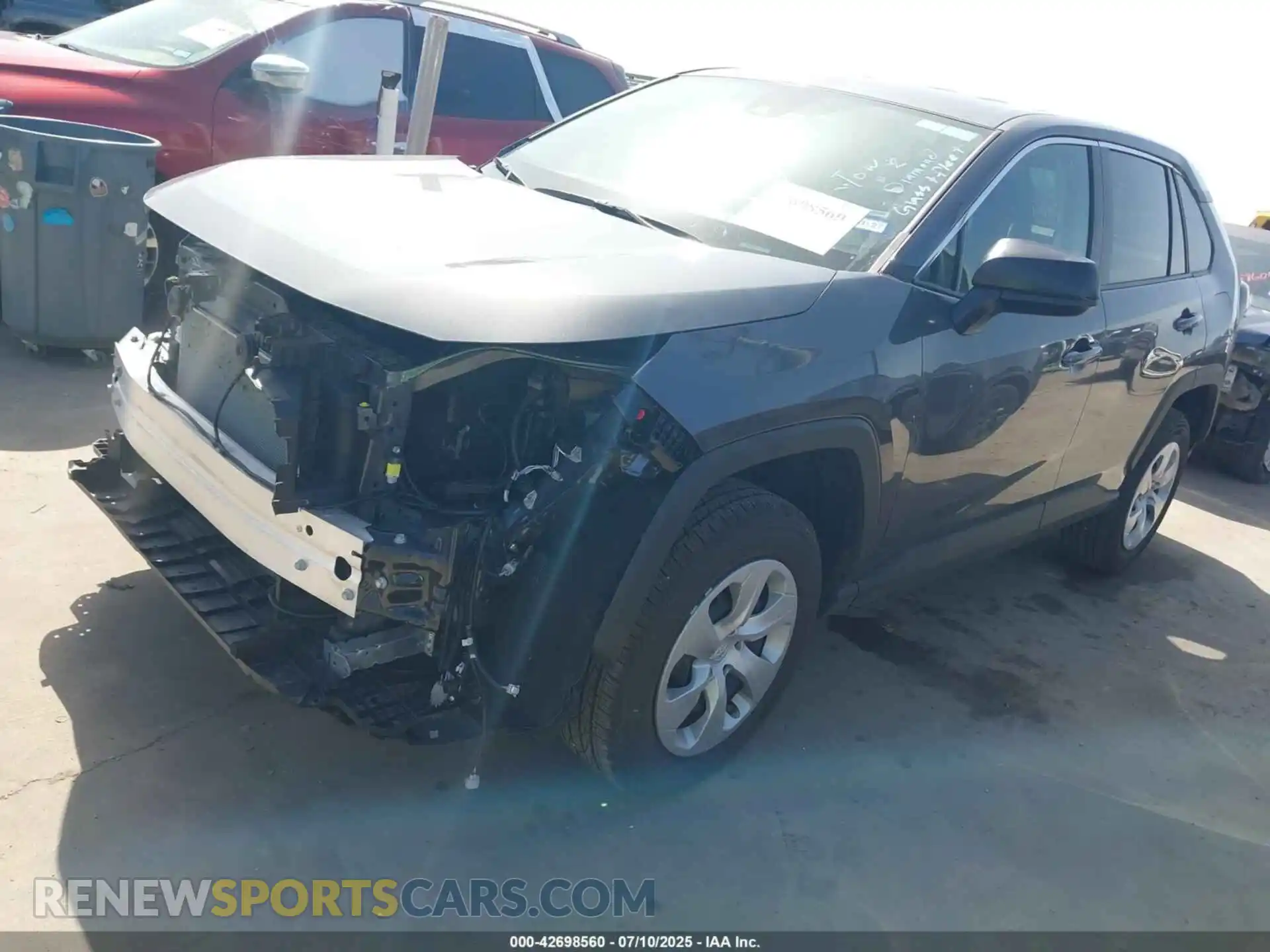 2 Photograph of a damaged car 2T3H1RFV1SW379998 TOYOTA RAV4 2025