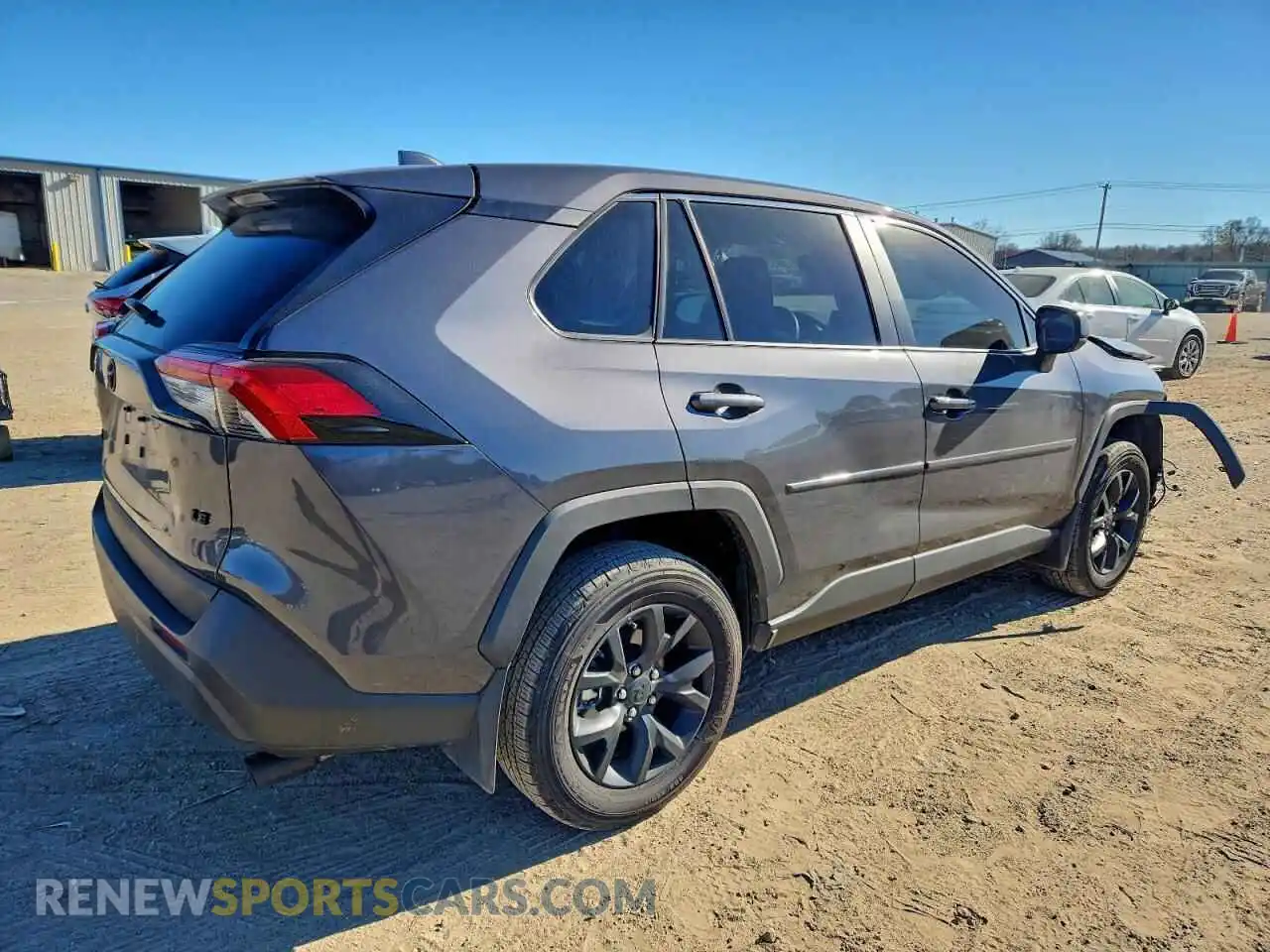 3 Photograph of a damaged car 2T3H1RFV1SW391391 TOYOTA RAV4 2025