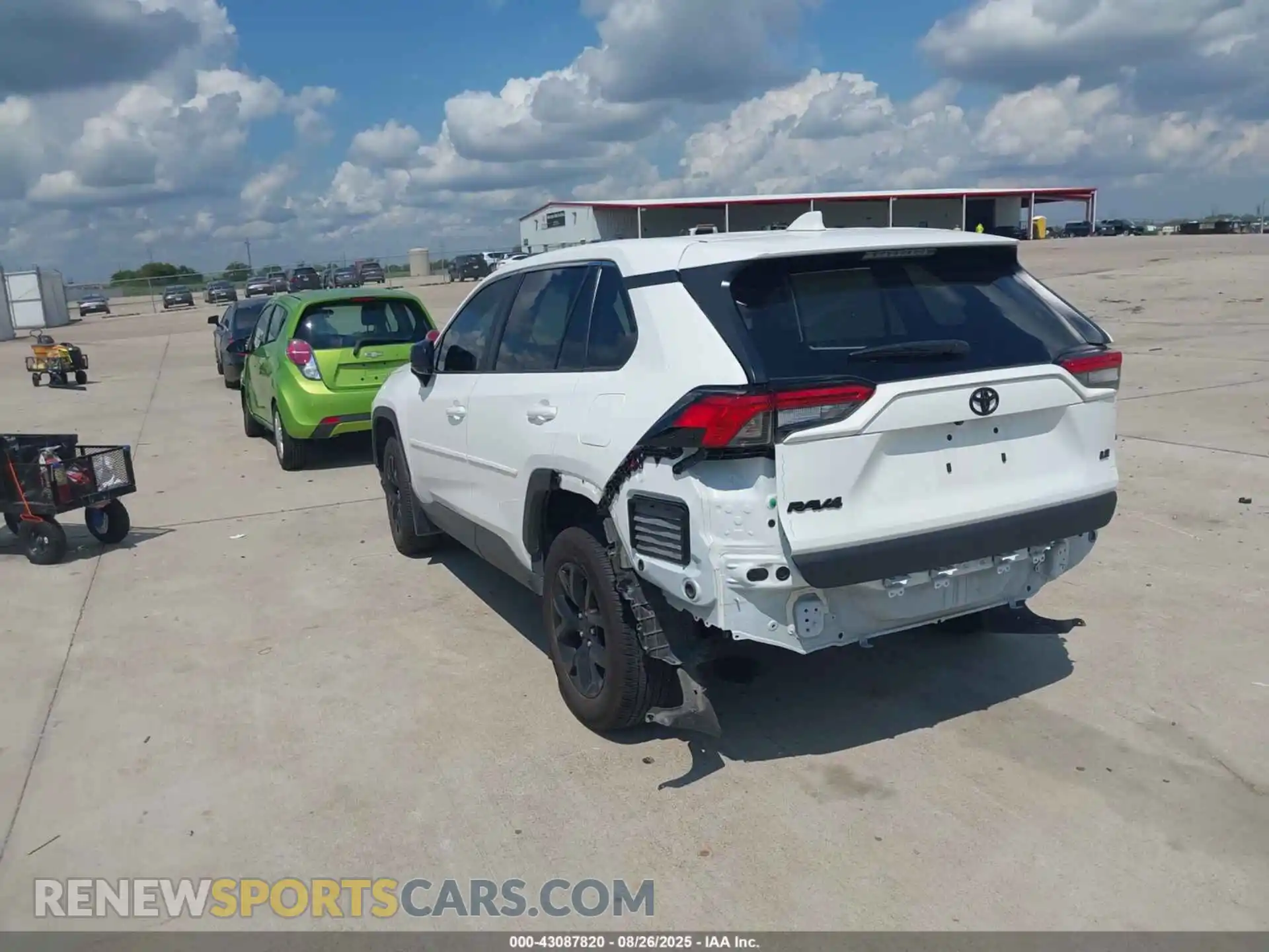 3 Photograph of a damaged car 2T3H1RFV2SC325742 TOYOTA RAV4 2025