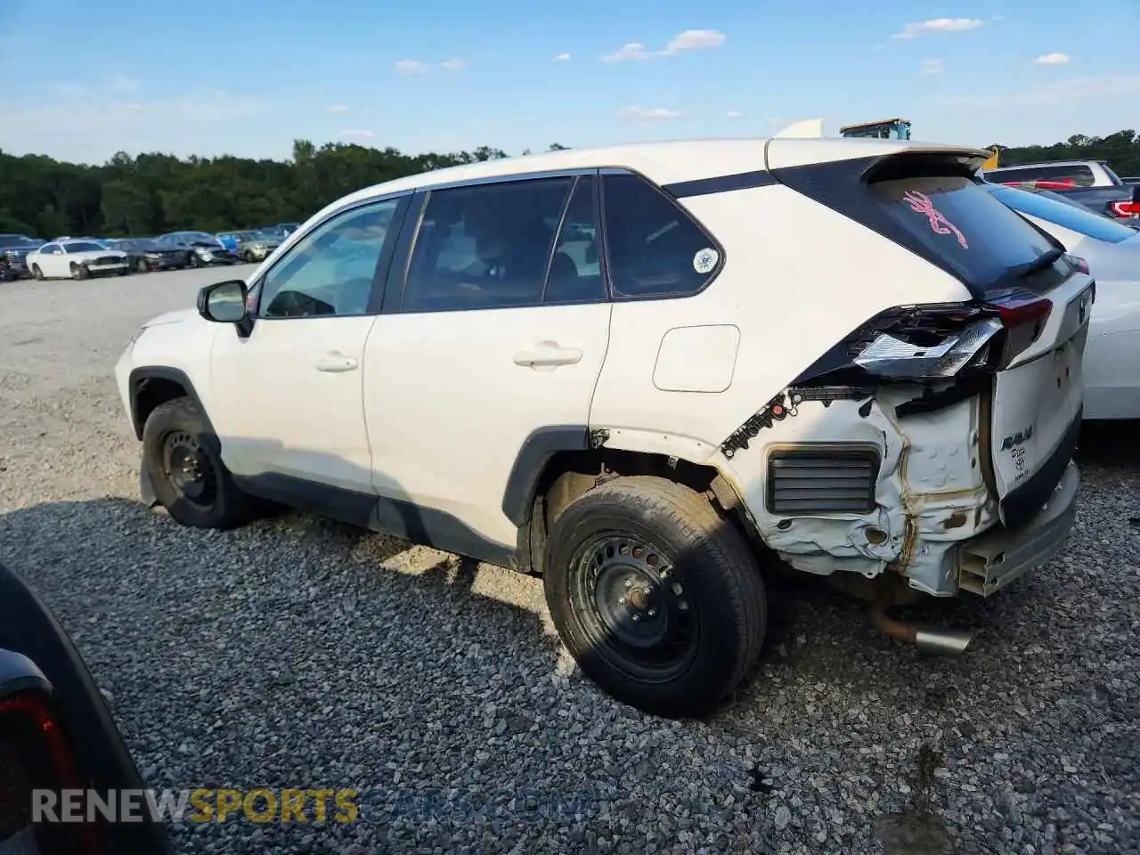 2 Photograph of a damaged car 2T3H1RFV2SC352181 TOYOTA RAV4 2025