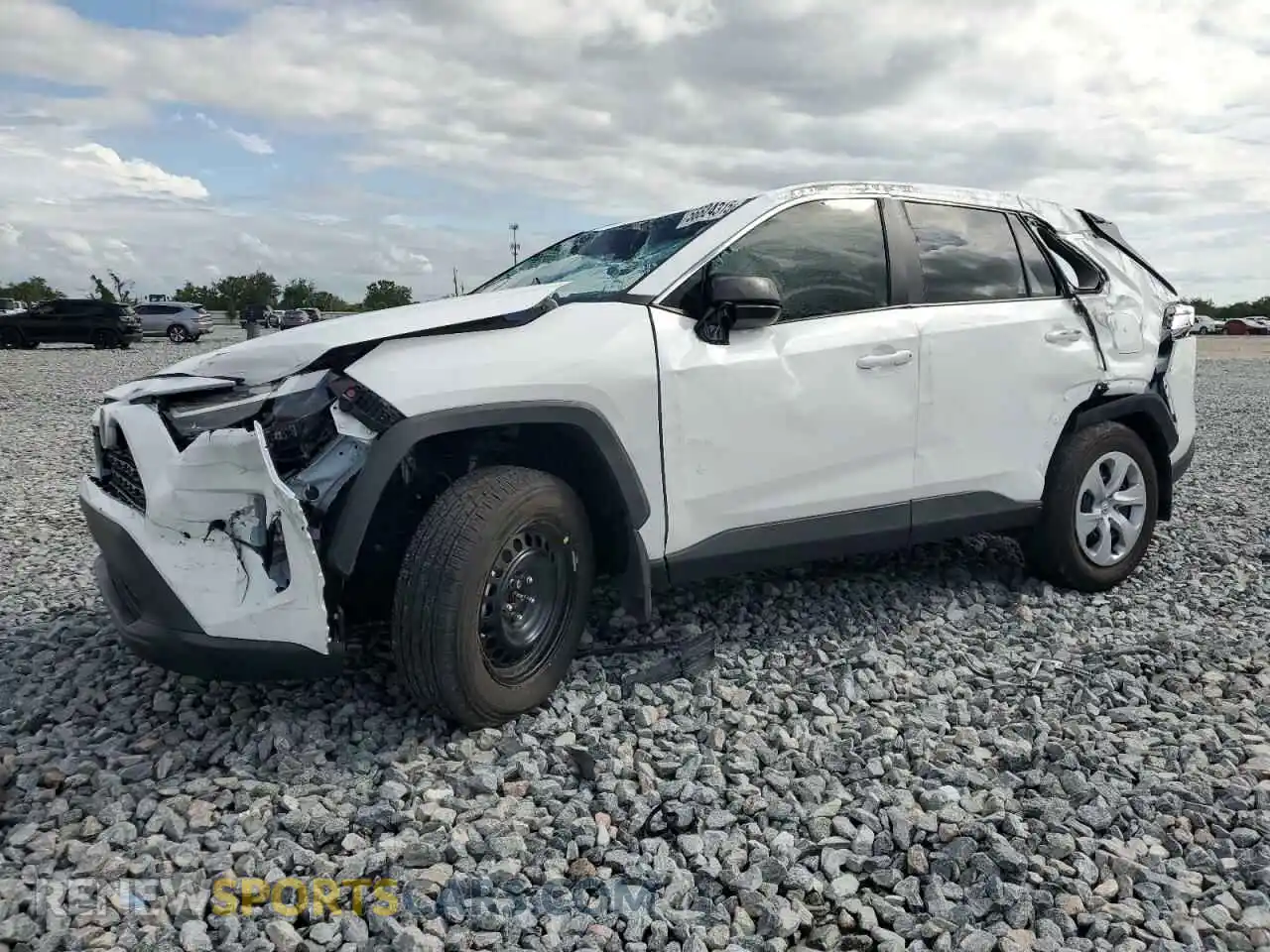 1 Photograph of a damaged car 2T3H1RFV2SW383056 TOYOTA RAV4 2025