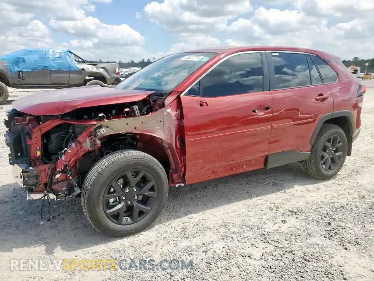 1 Photograph of a damaged car 2T3H1RFV2SW404584 TOYOTA RAV4 2025