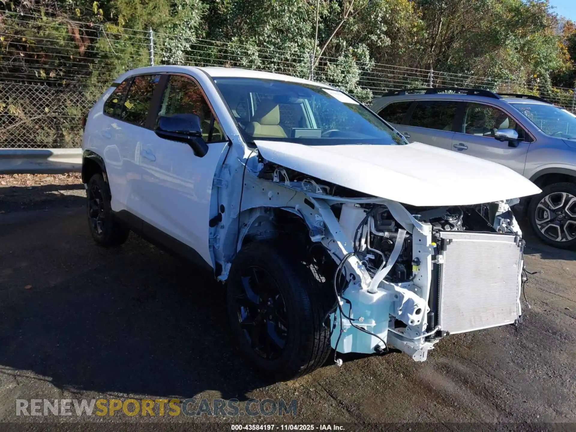 1 Photograph of a damaged car 2T3H1RFV2SW412555 TOYOTA RAV4 2025