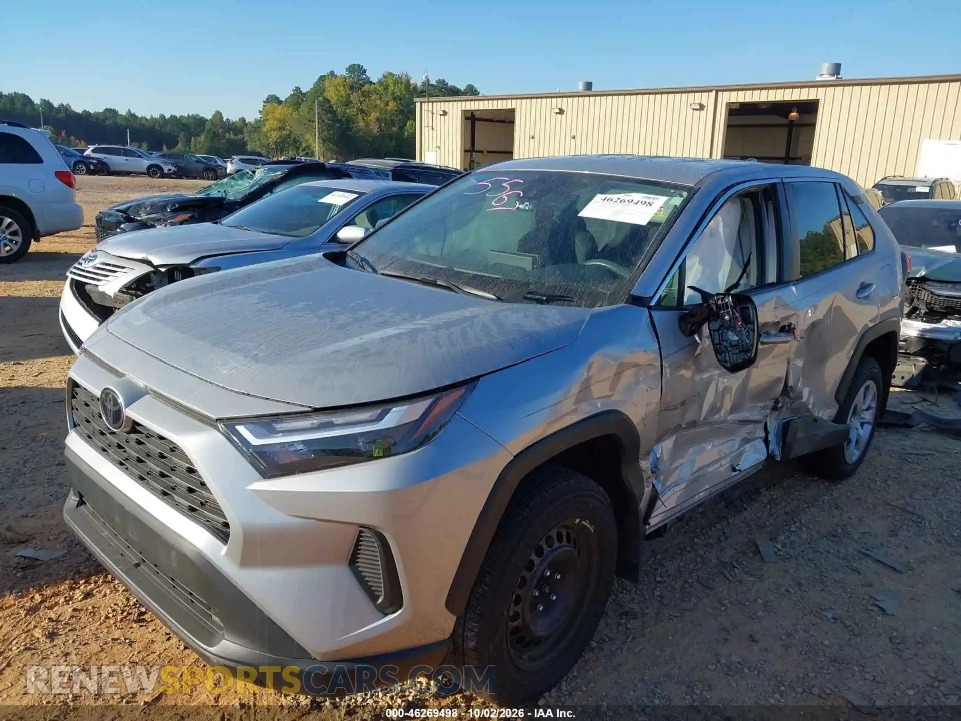 2 Photograph of a damaged car 2T3H1RFV2SW415567 TOYOTA RAV4 2025