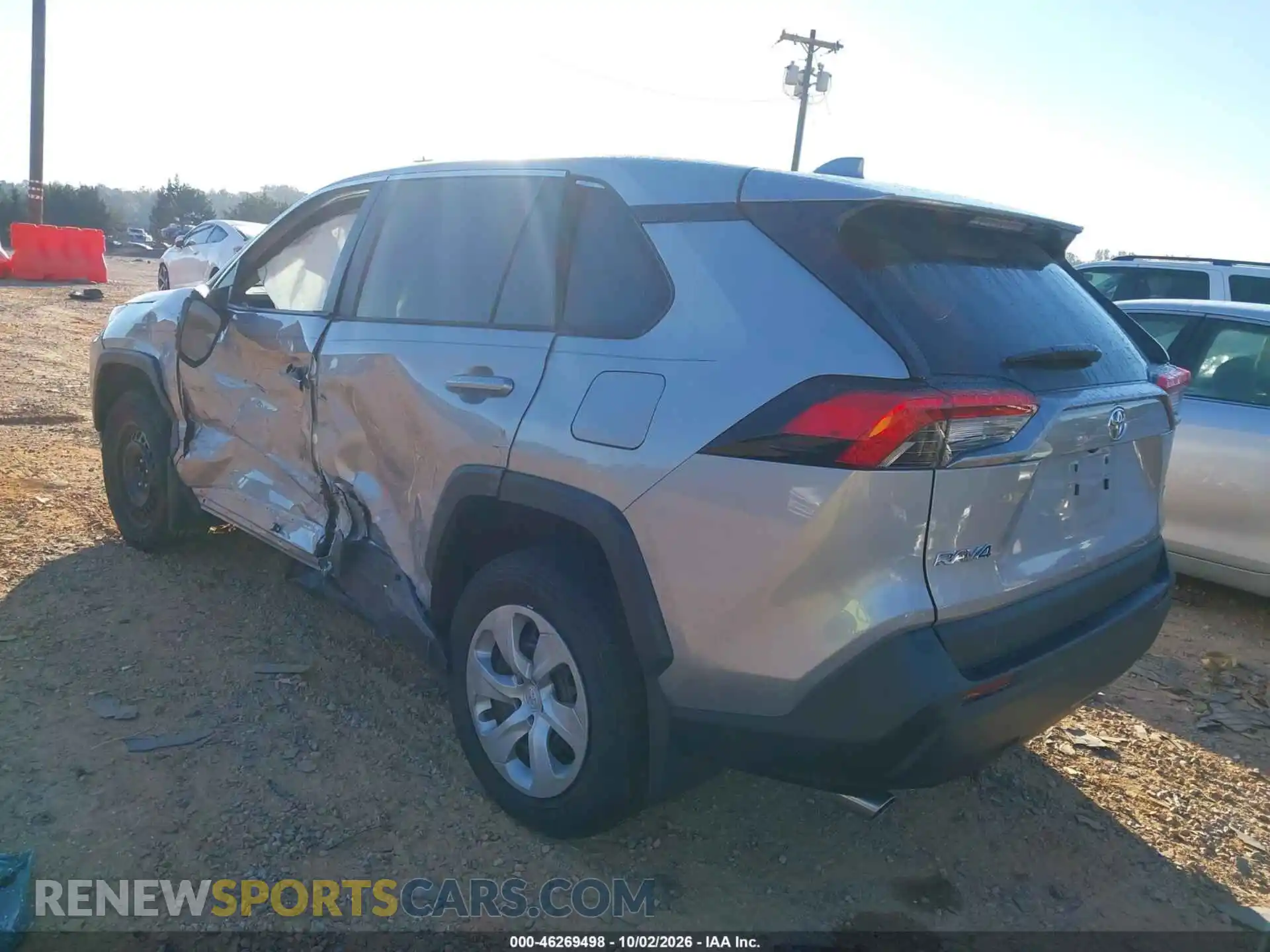 3 Photograph of a damaged car 2T3H1RFV2SW415567 TOYOTA RAV4 2025