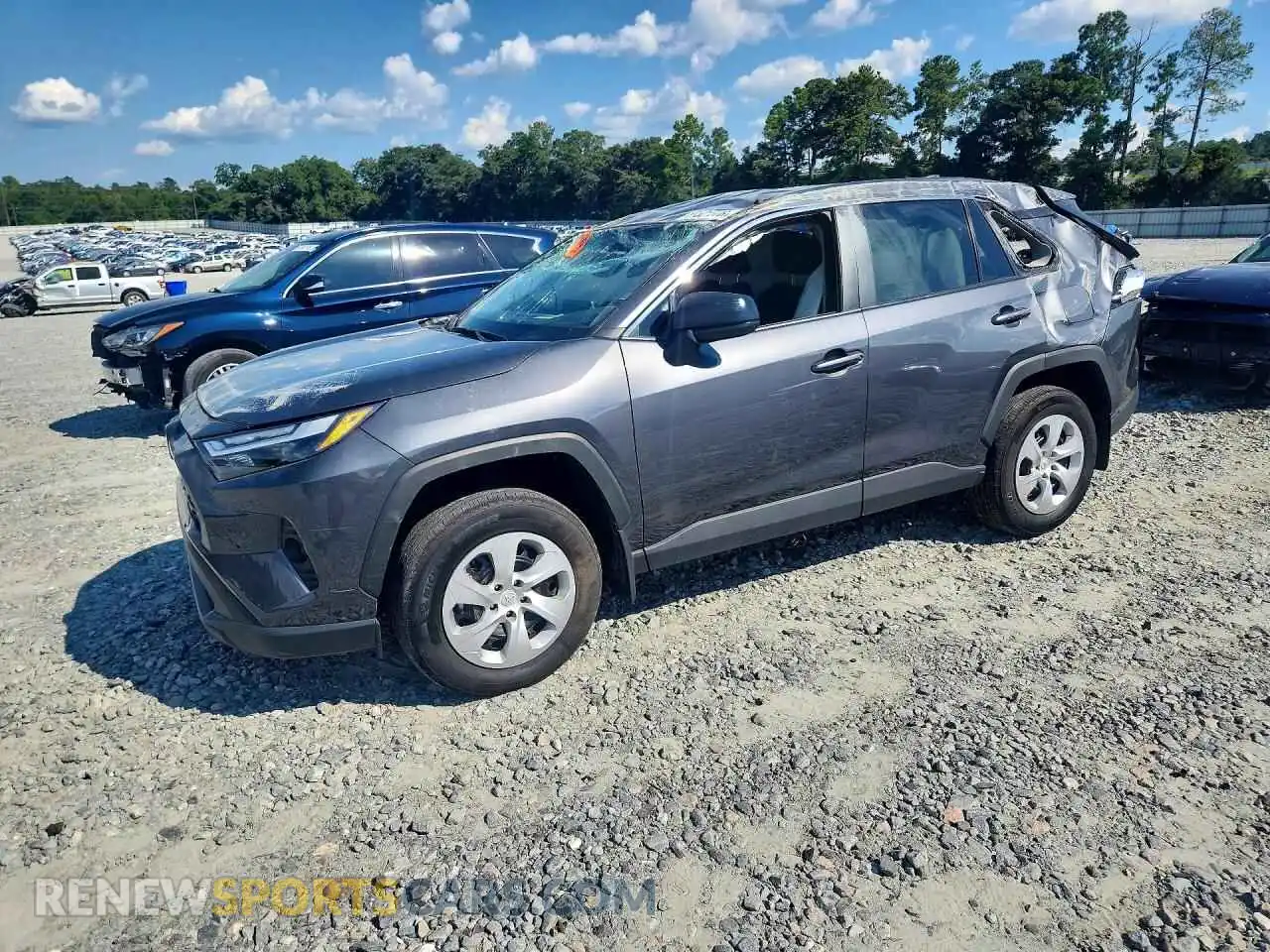 1 Photograph of a damaged car 2T3H1RFV2SW436418 TOYOTA RAV4 2025