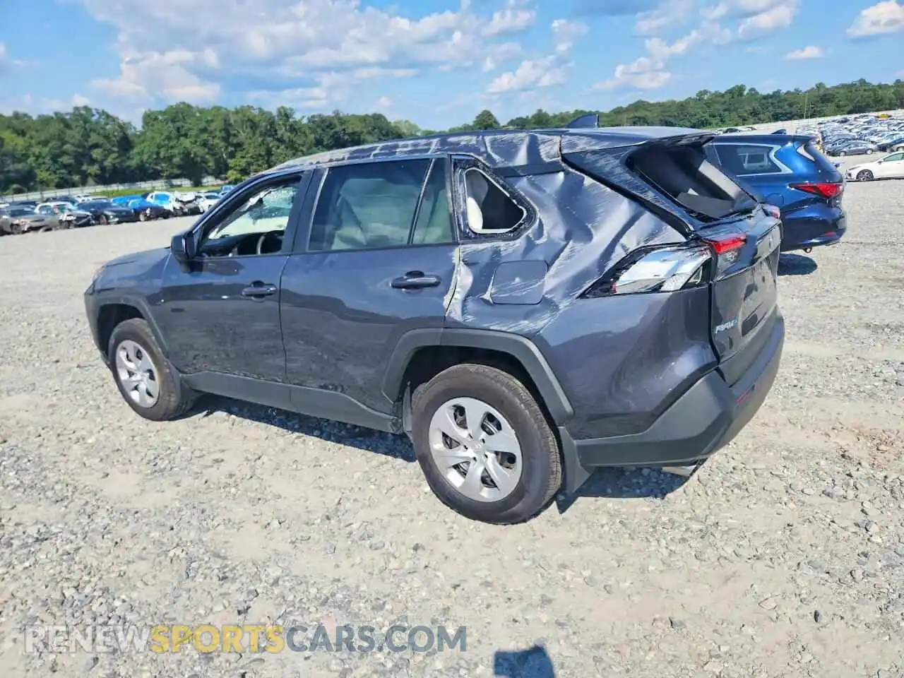2 Photograph of a damaged car 2T3H1RFV2SW436418 TOYOTA RAV4 2025