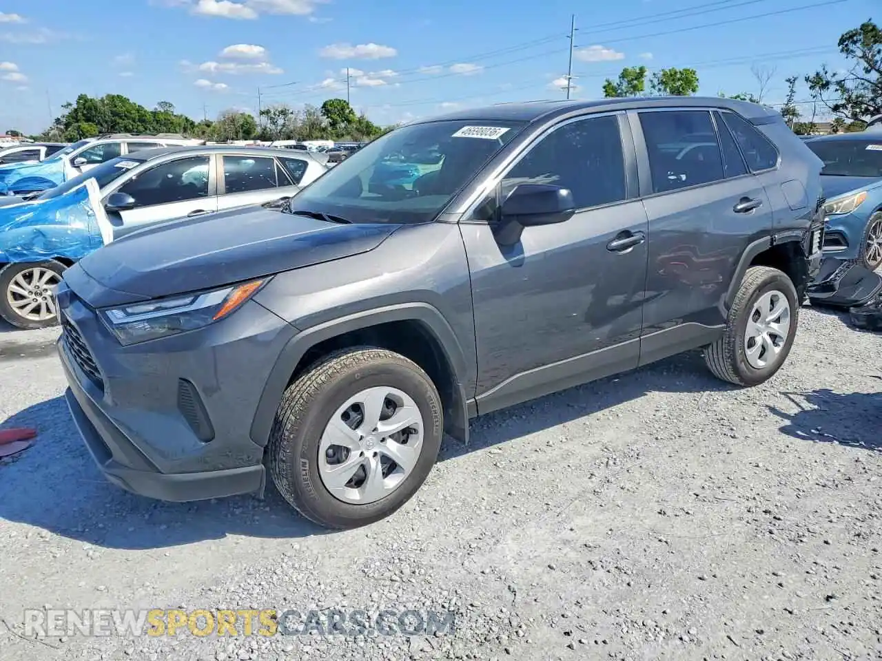 1 Photograph of a damaged car 2T3H1RFV2SW444289 TOYOTA RAV4 2025