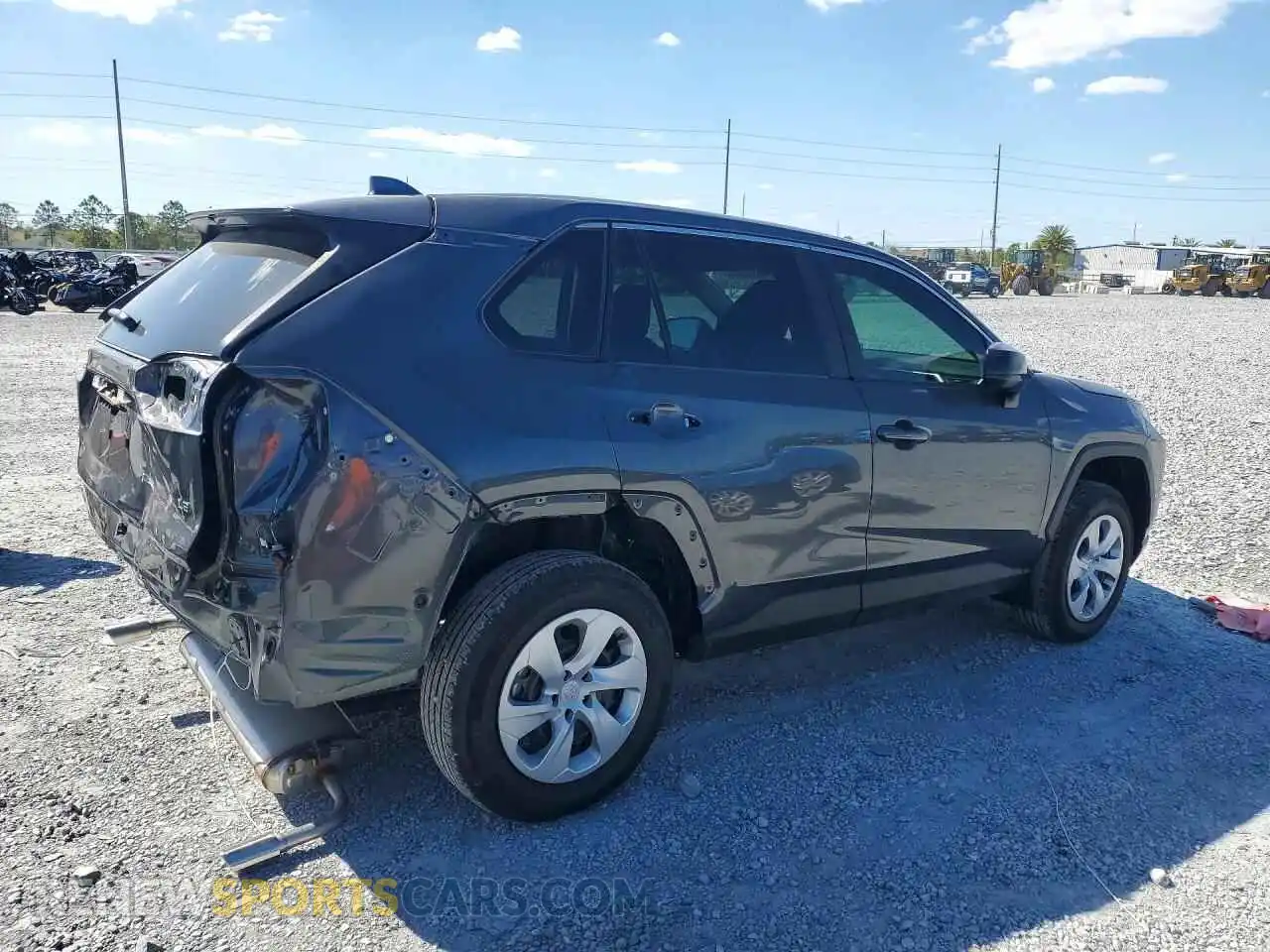 3 Photograph of a damaged car 2T3H1RFV2SW444289 TOYOTA RAV4 2025