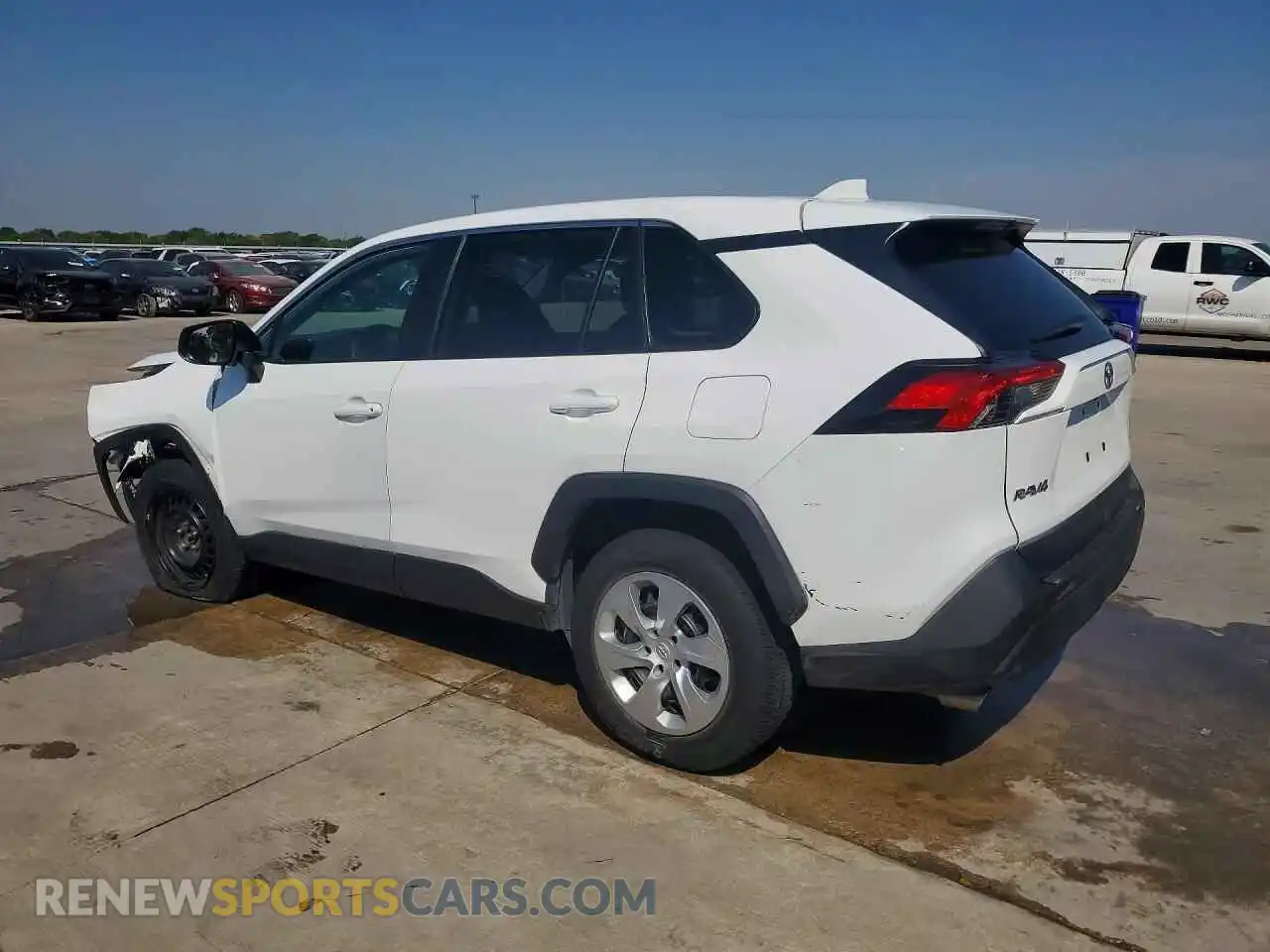 2 Photograph of a damaged car 2T3H1RFV3SC316404 TOYOTA RAV4 2025