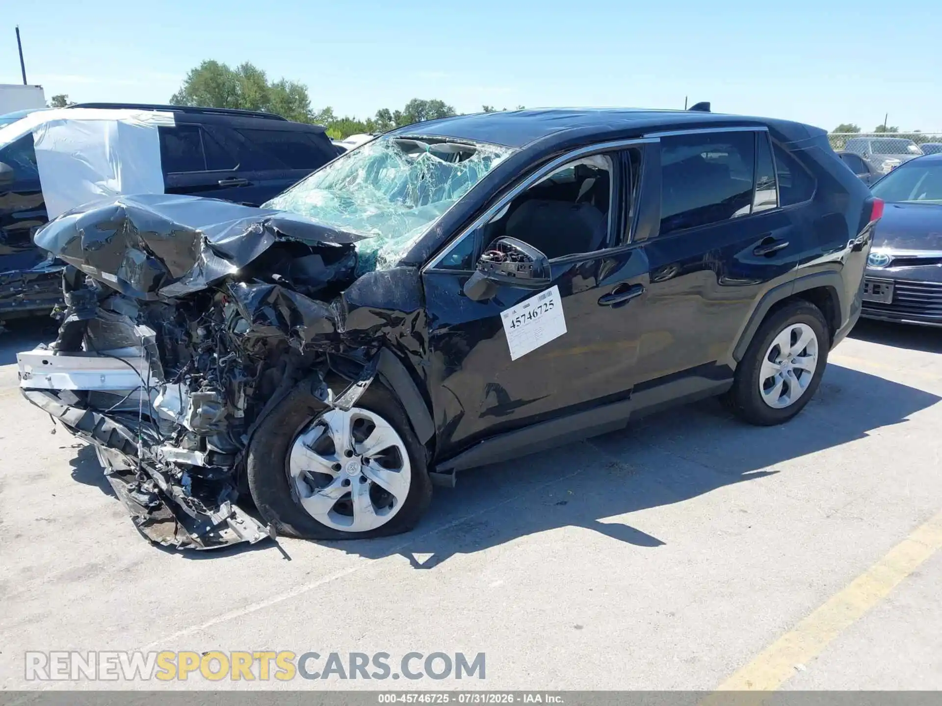 2 Photograph of a damaged car 2T3H1RFV3SW379923 TOYOTA RAV4 2025
