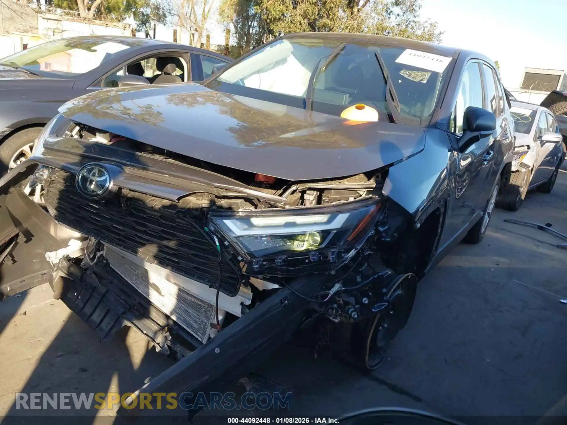 2 Photograph of a damaged car 2T3H1RFV3SW381834 TOYOTA RAV4 2025