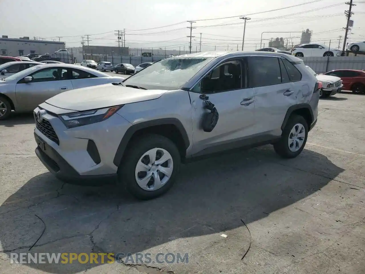 1 Photograph of a damaged car 2T3H1RFV3SW393224 TOYOTA RAV4 2025