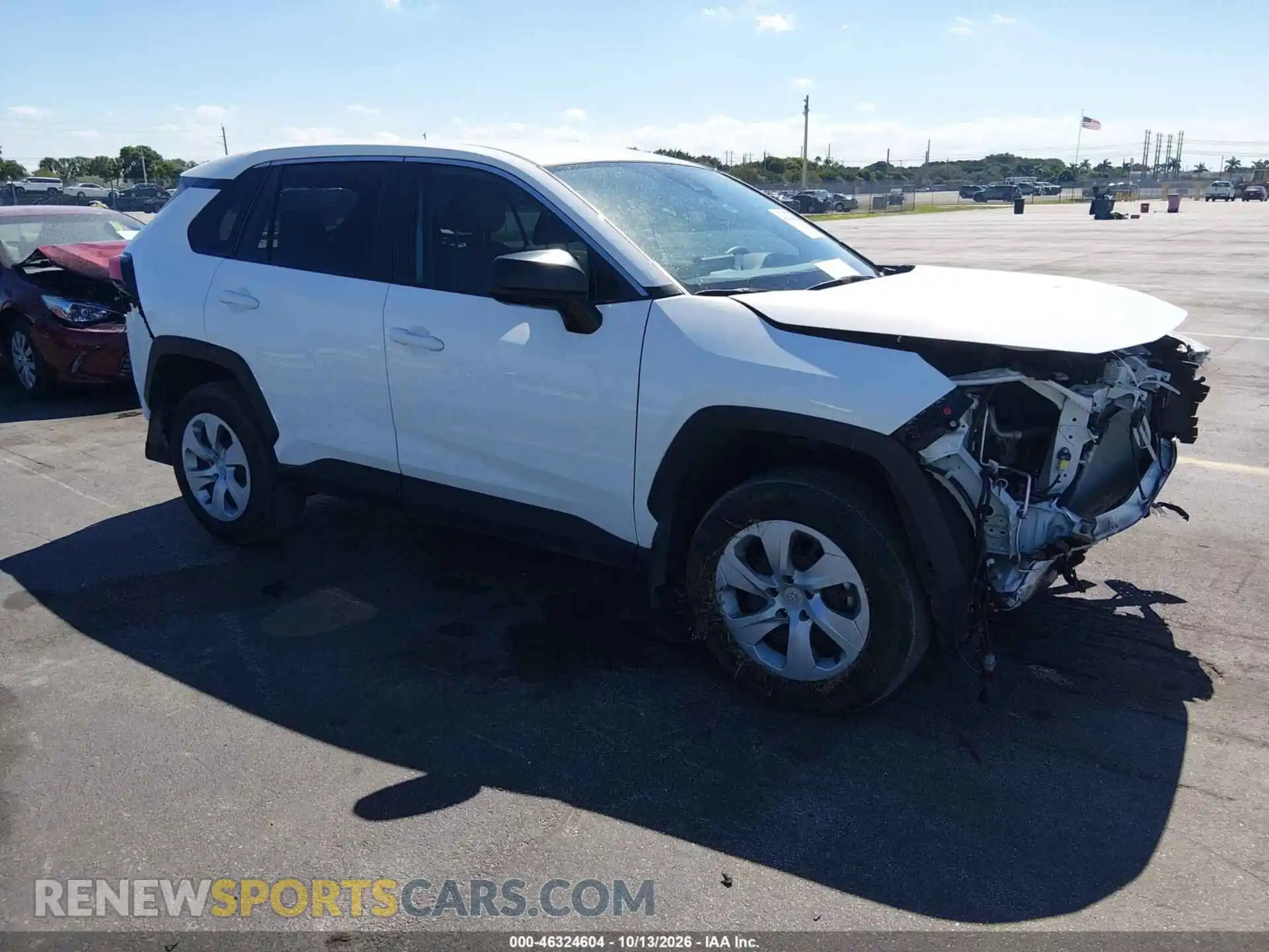 1 Photograph of a damaged car 2T3H1RFV4SC308554 TOYOTA RAV4 2025