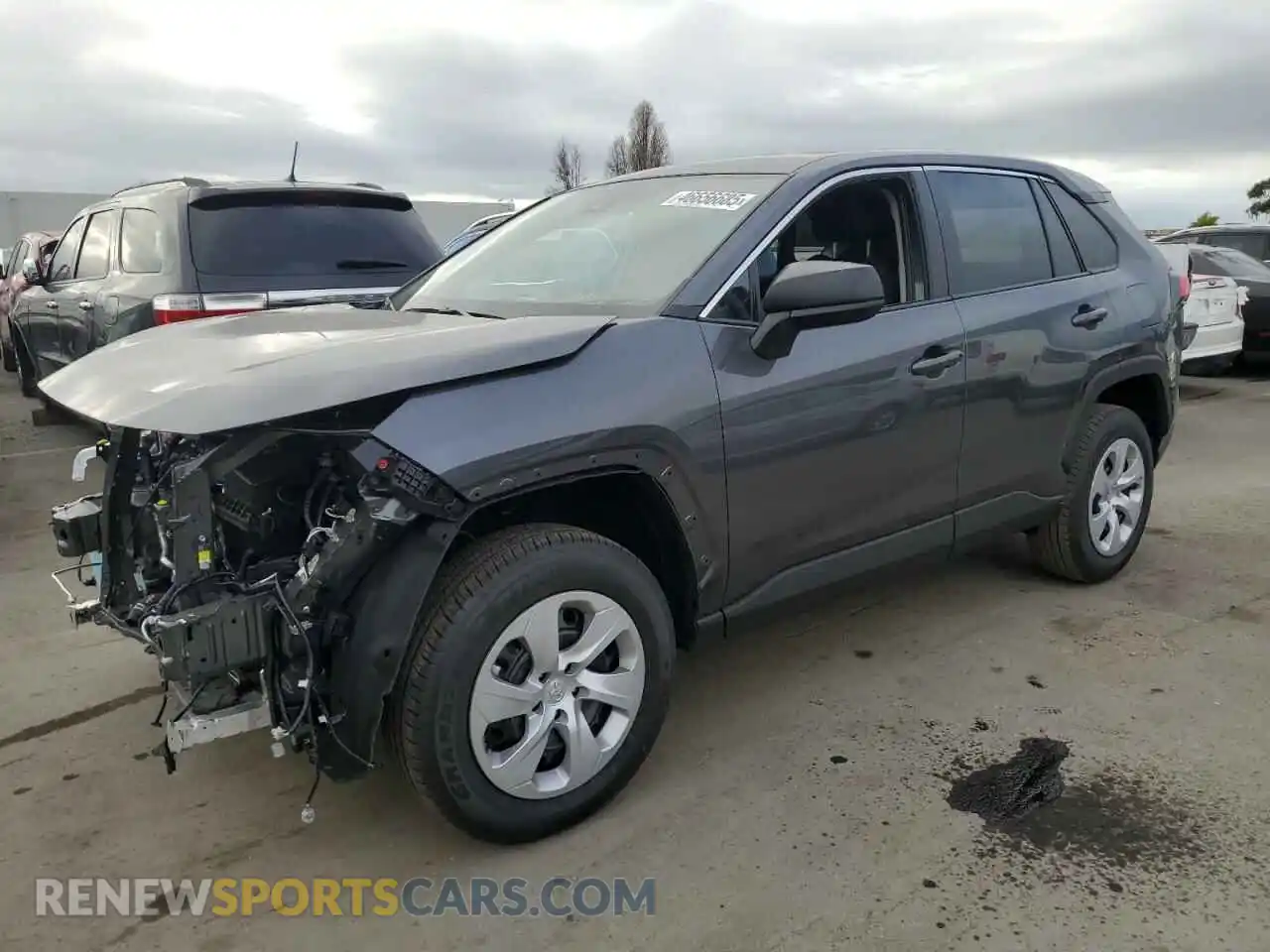 1 Photograph of a damaged car 2T3H1RFV4SC308652 TOYOTA RAV4 2025