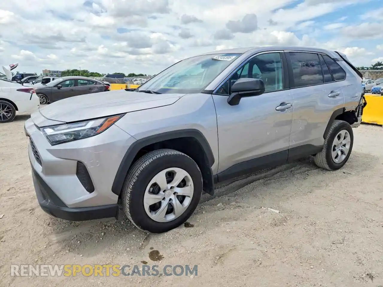1 Photograph of a damaged car 2T3H1RFV4SC313348 TOYOTA RAV4 2025