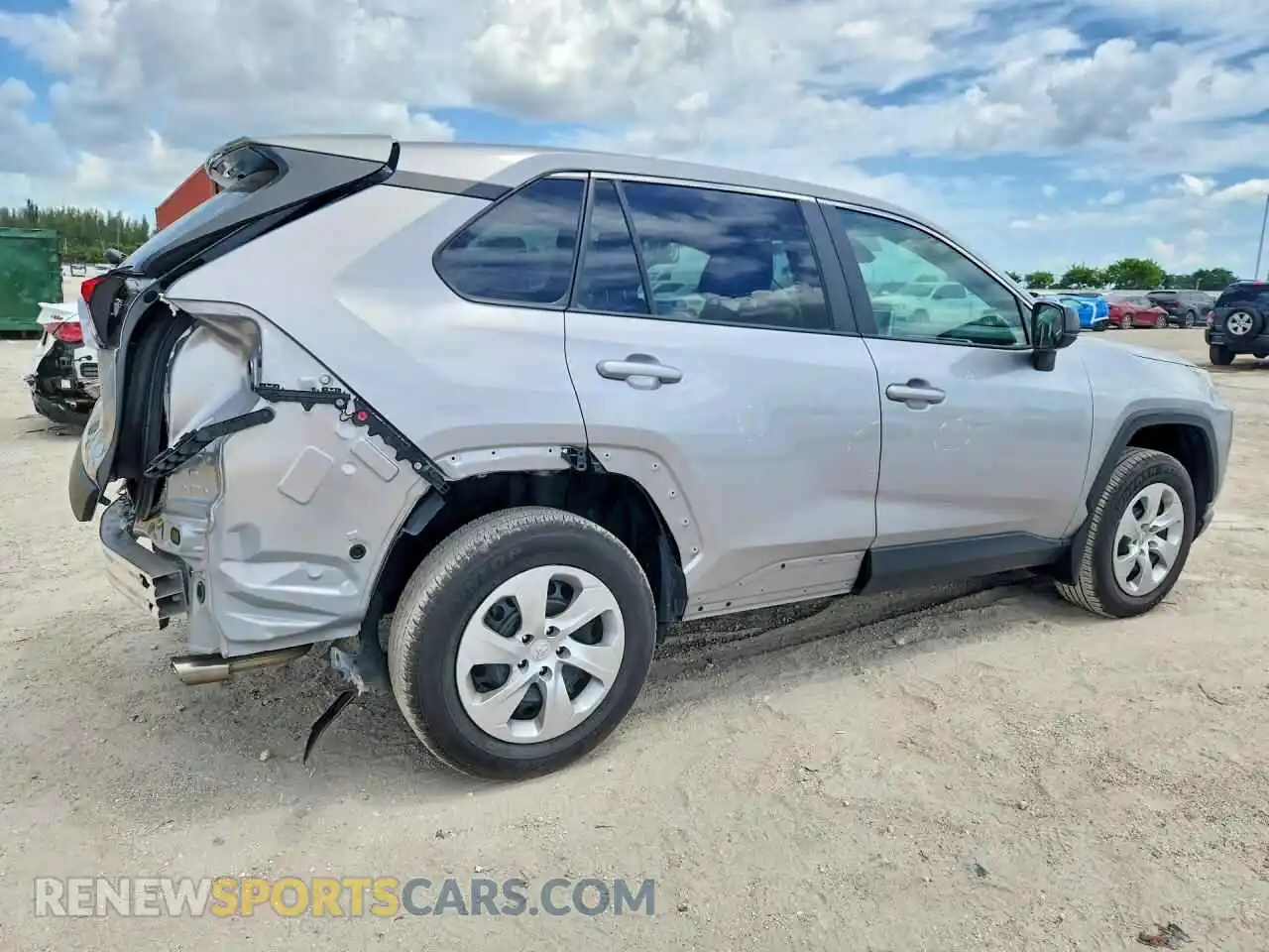 3 Photograph of a damaged car 2T3H1RFV4SC313348 TOYOTA RAV4 2025