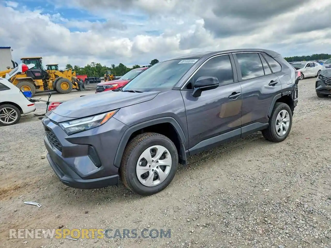 1 Photograph of a damaged car 2T3H1RFV4SC314502 TOYOTA RAV4 2025