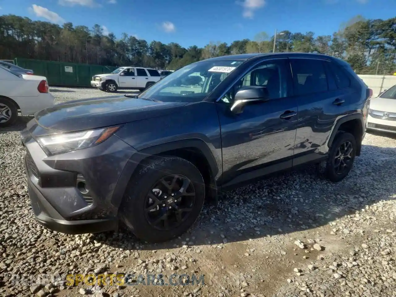 1 Photograph of a damaged car 2T3H1RFV4SC316153 TOYOTA RAV4 2025