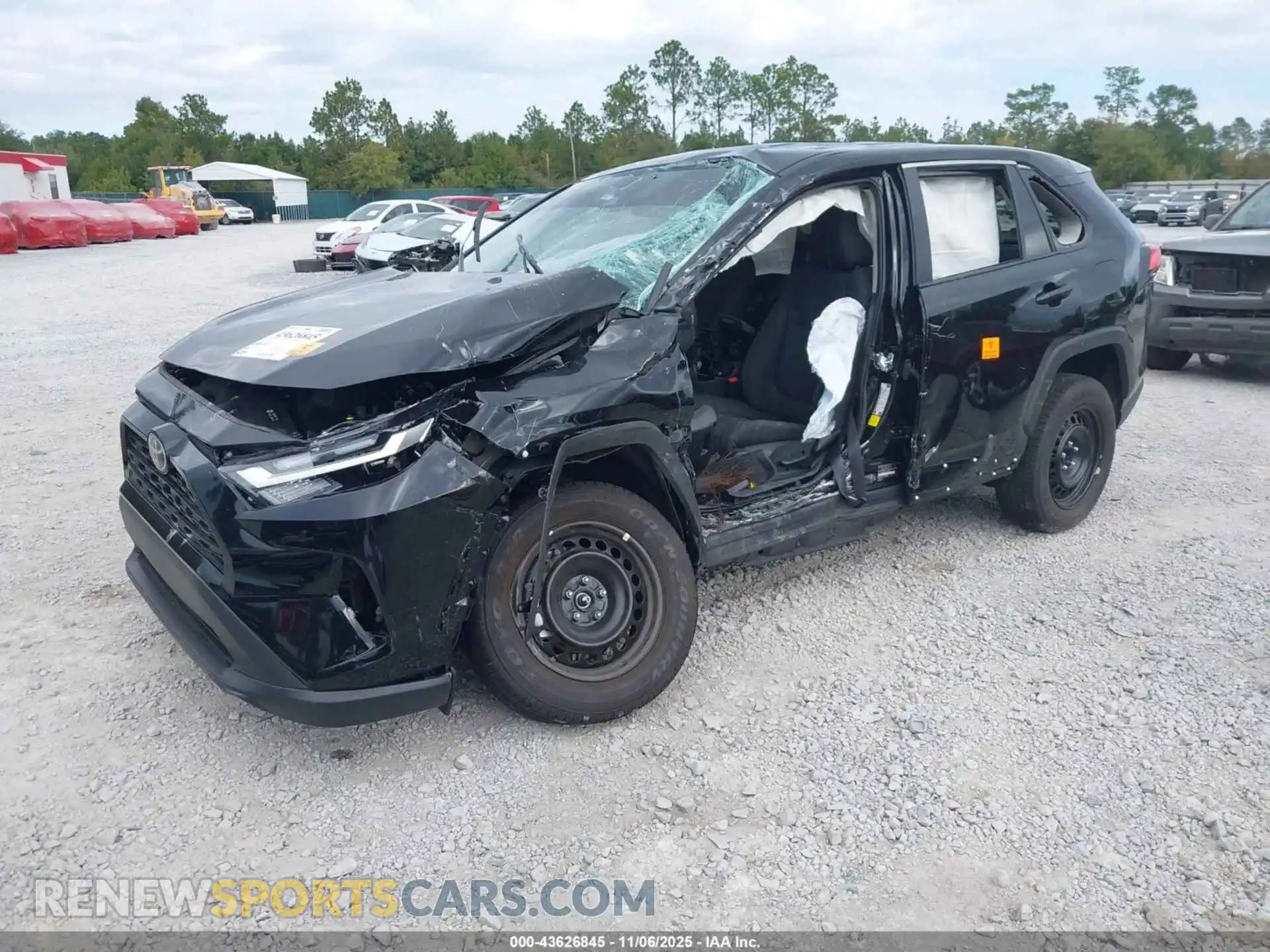 2 Photograph of a damaged car 2T3H1RFV4SC337049 TOYOTA RAV4 2025