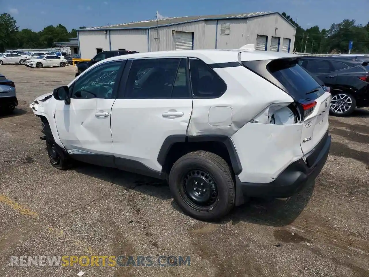 2 fotografías del automóvil dañado 2T3H1RFV4SC356443 TOYOTA RAV4 2025