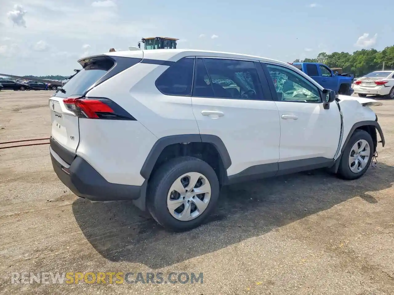 3 fotografías del automóvil dañado 2T3H1RFV4SC356443 TOYOTA RAV4 2025