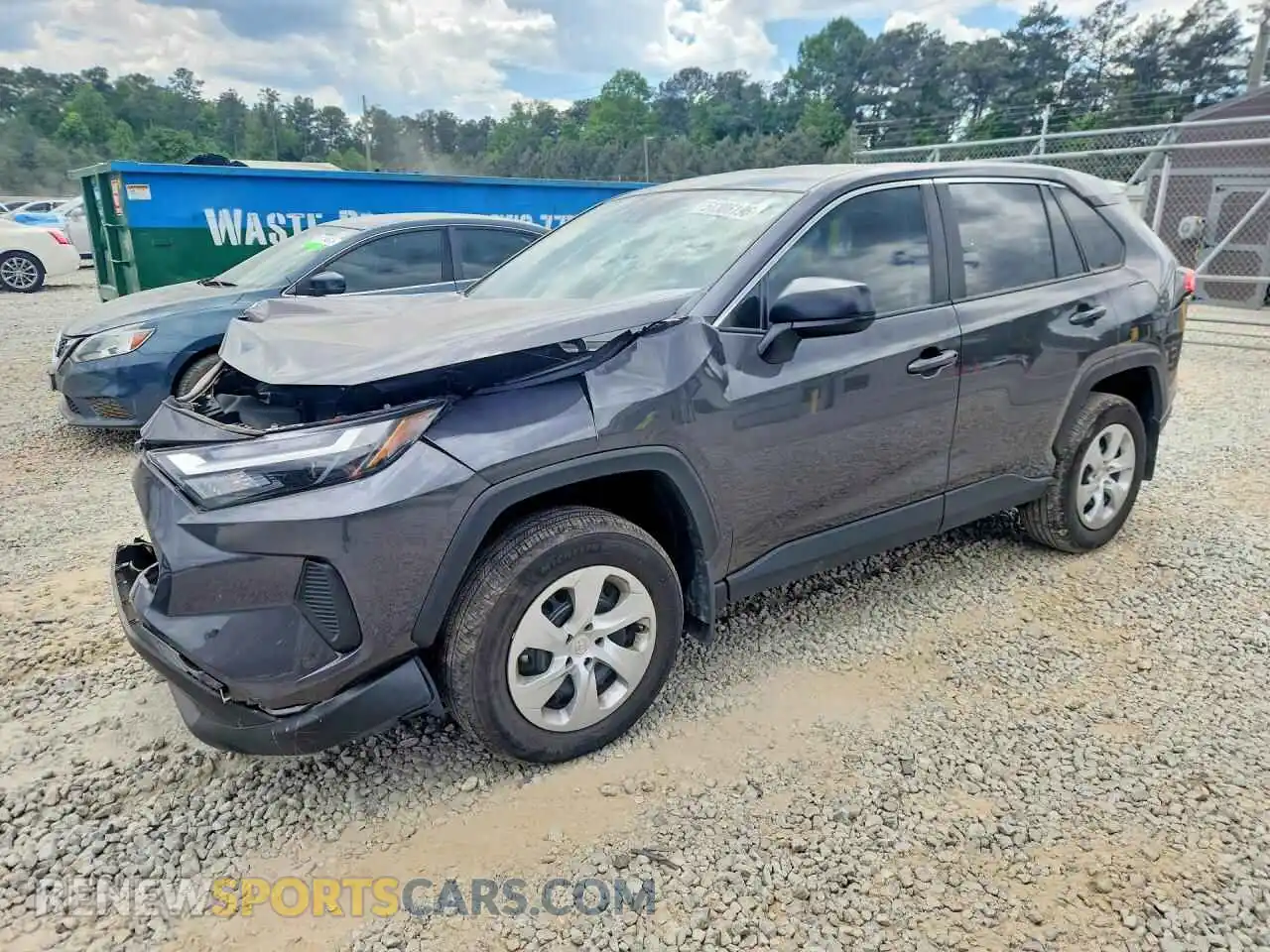 1 Photograph of a damaged car 2T3H1RFV4SW370244 TOYOTA RAV4 2025