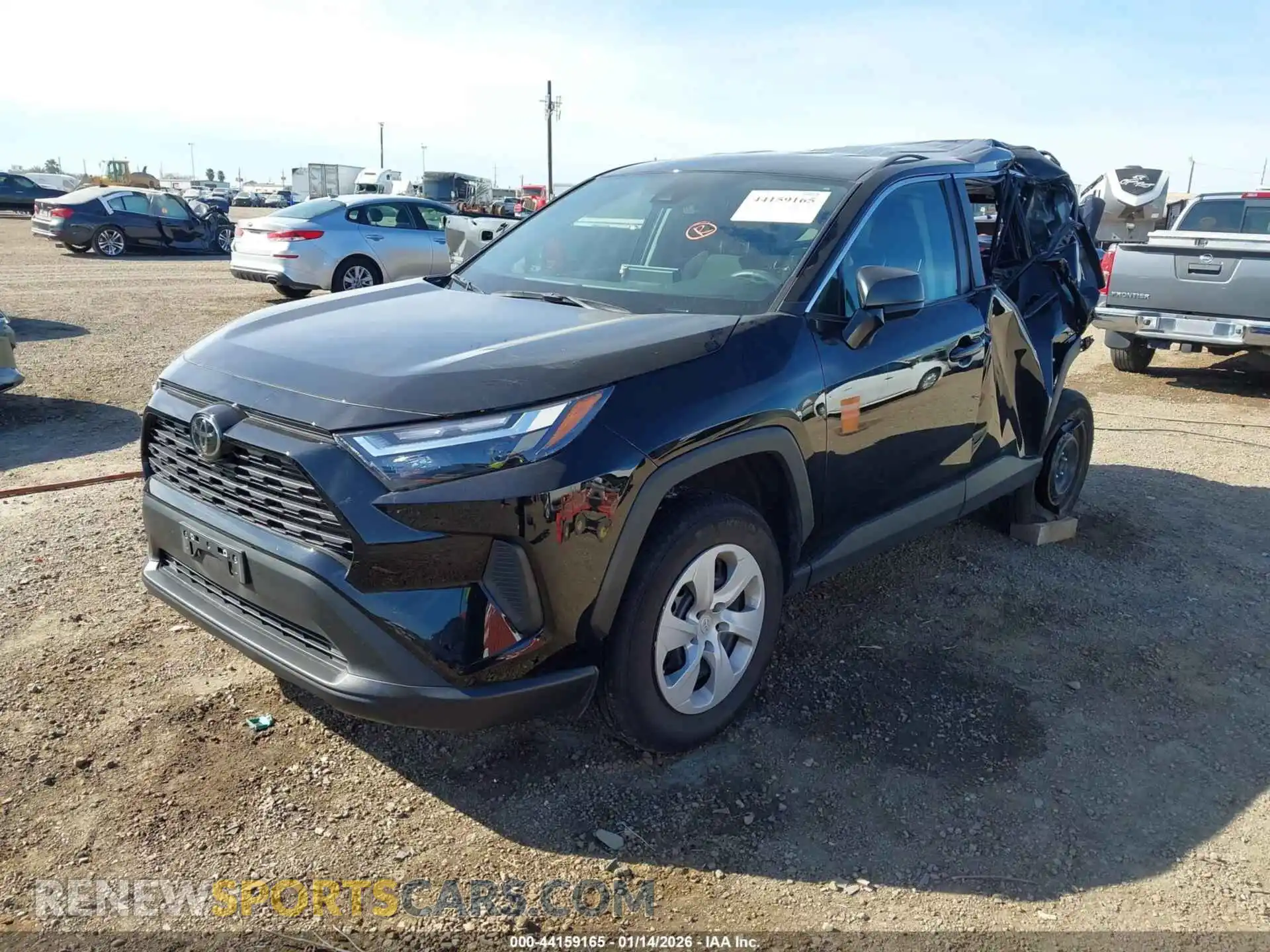 2 Photograph of a damaged car 2T3H1RFV4SW386296 TOYOTA RAV4 2025
