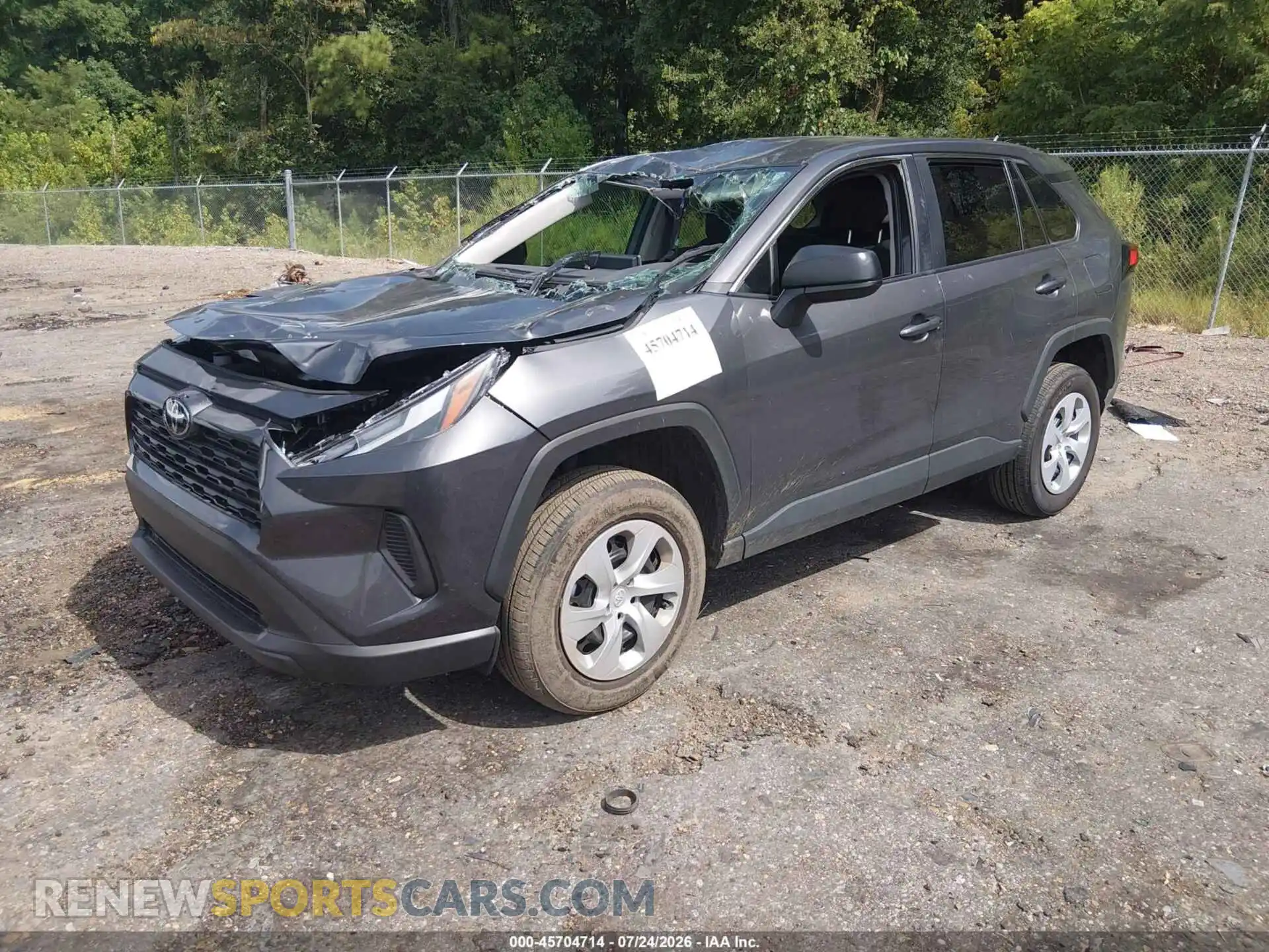 2 Фотография поврежденного автомобиля 2T3H1RFV4SW392499 TOYOTA RAV4 2025