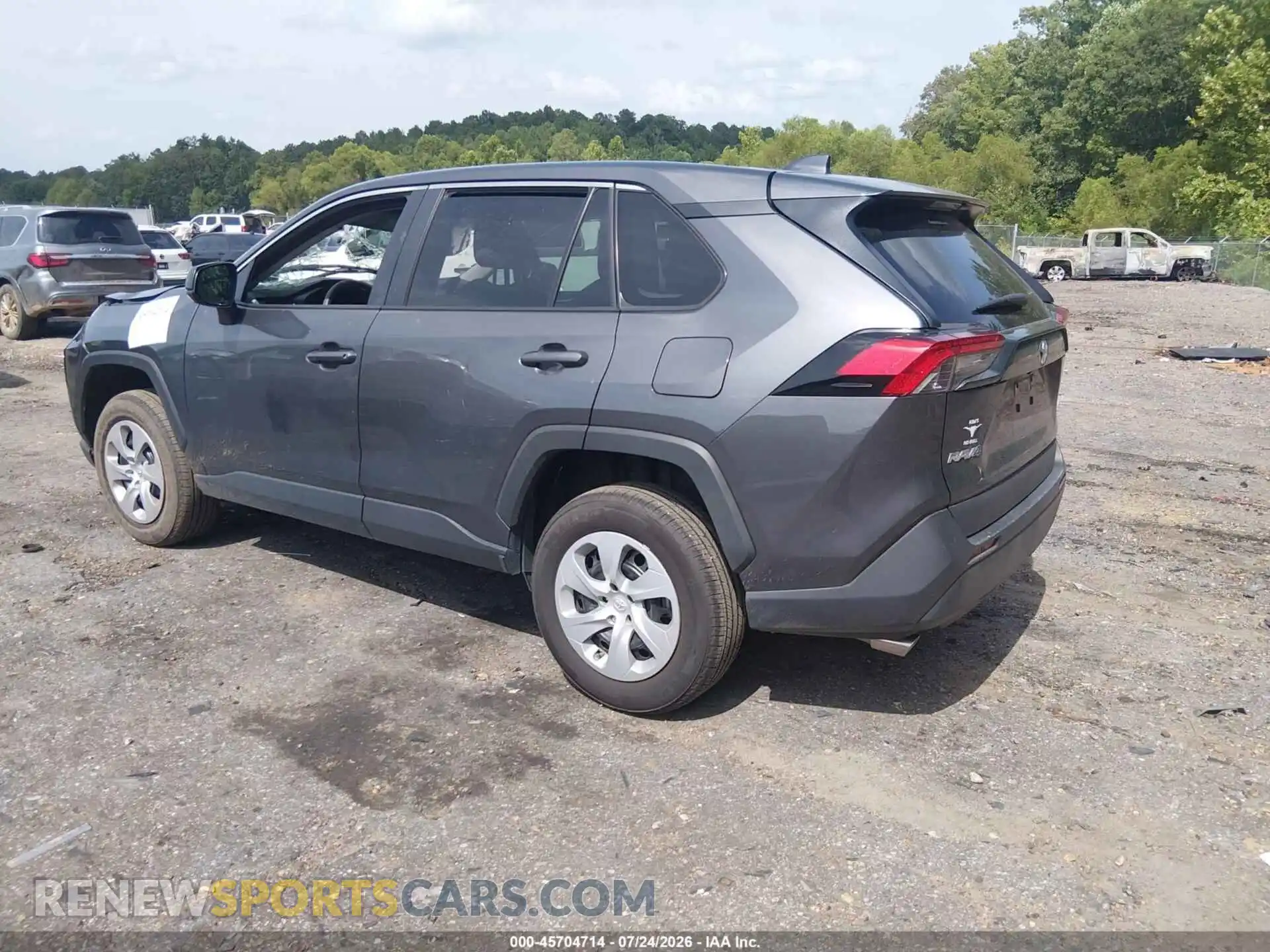 3 Фотография поврежденного автомобиля 2T3H1RFV4SW392499 TOYOTA RAV4 2025