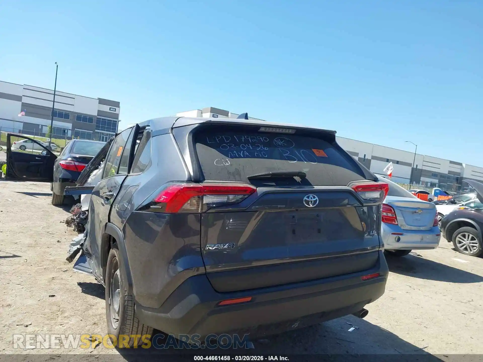 3 Photograph of a damaged car 2T3H1RFV4SW397251 TOYOTA RAV4 2025