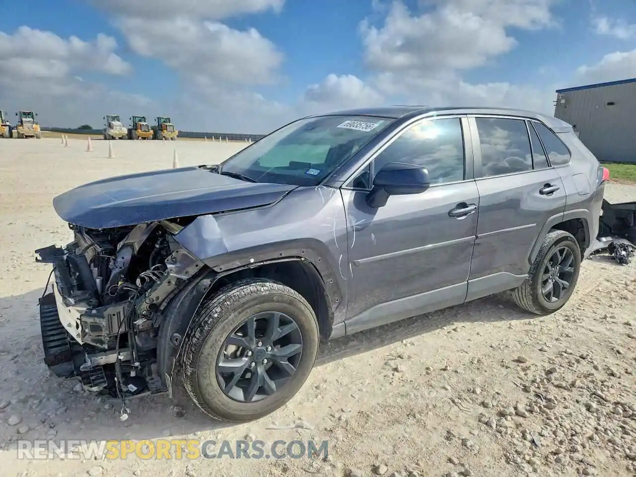 1 Photograph of a damaged car 2T3H1RFV4SW406465 TOYOTA RAV4 2025