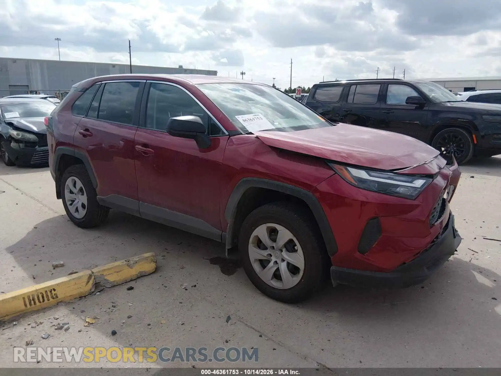 1 fotografías del automóvil dañado 2T3H1RFV4SW425128 TOYOTA RAV4 2025