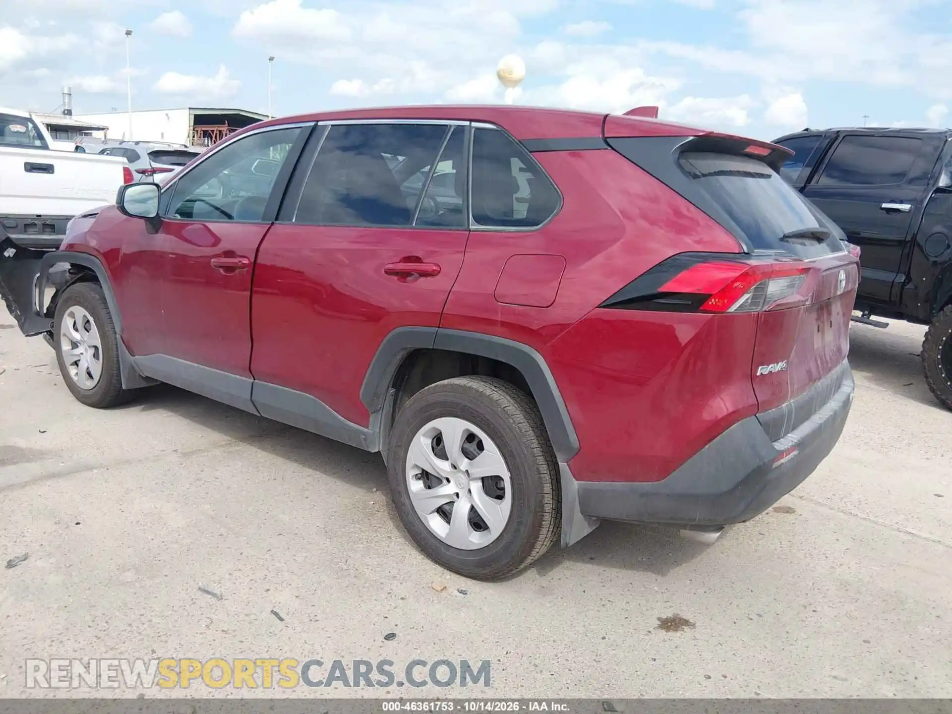 3 fotografías del automóvil dañado 2T3H1RFV4SW425128 TOYOTA RAV4 2025