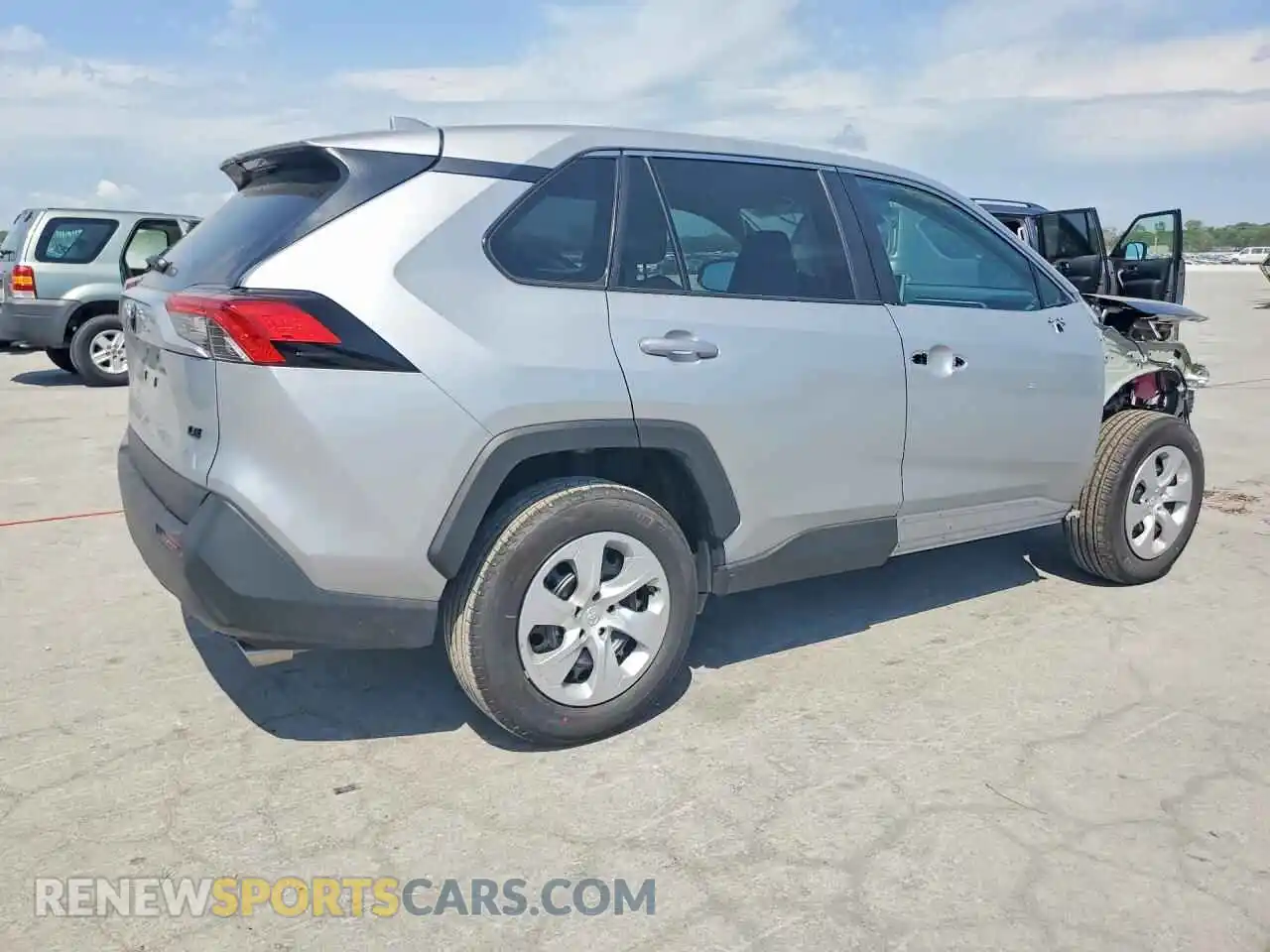 3 Photograph of a damaged car 2T3H1RFV4SW434542 TOYOTA RAV4 2025