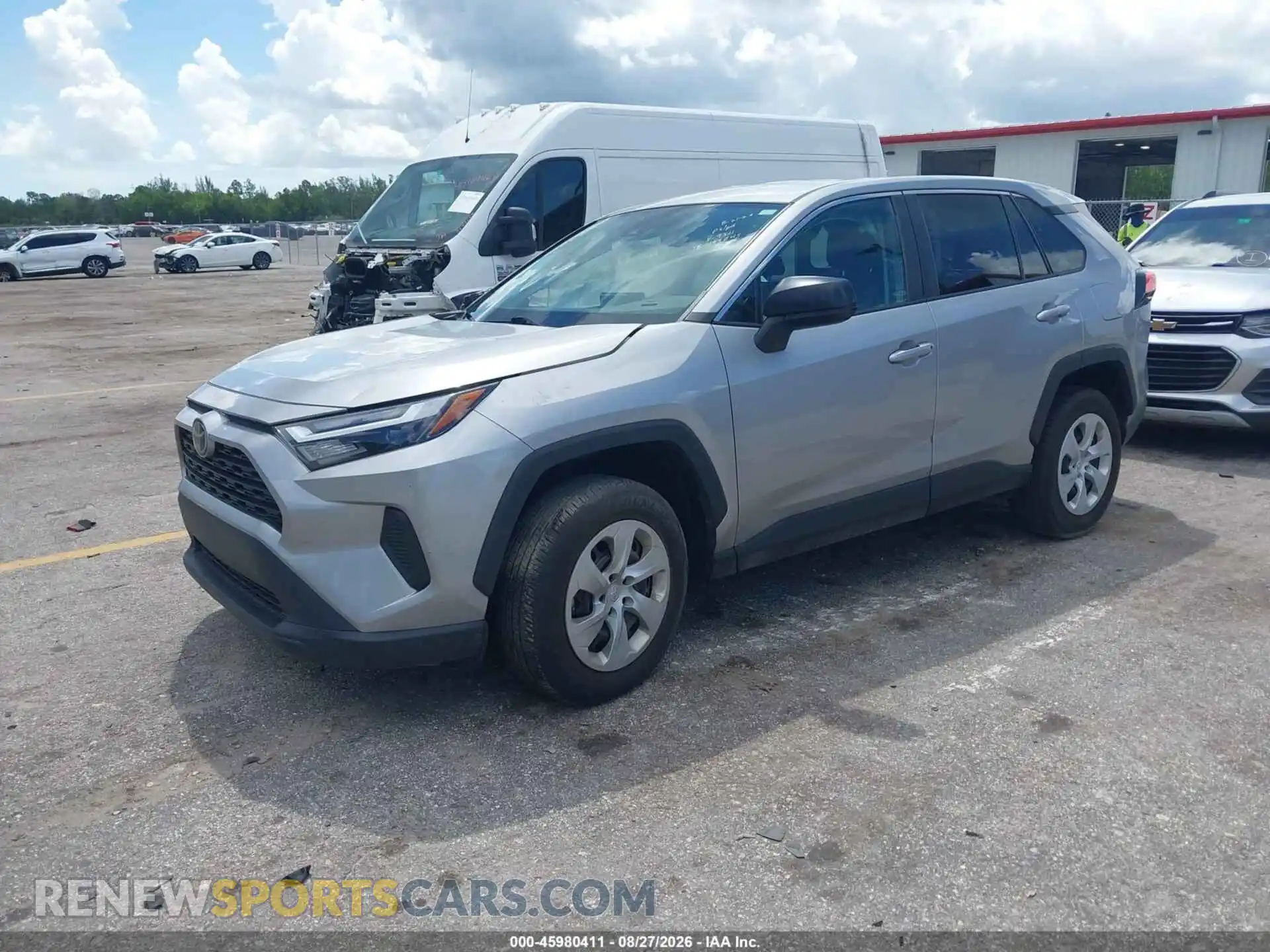2 Photograph of a damaged car 2T3H1RFV5SC309311 TOYOTA RAV4 2025