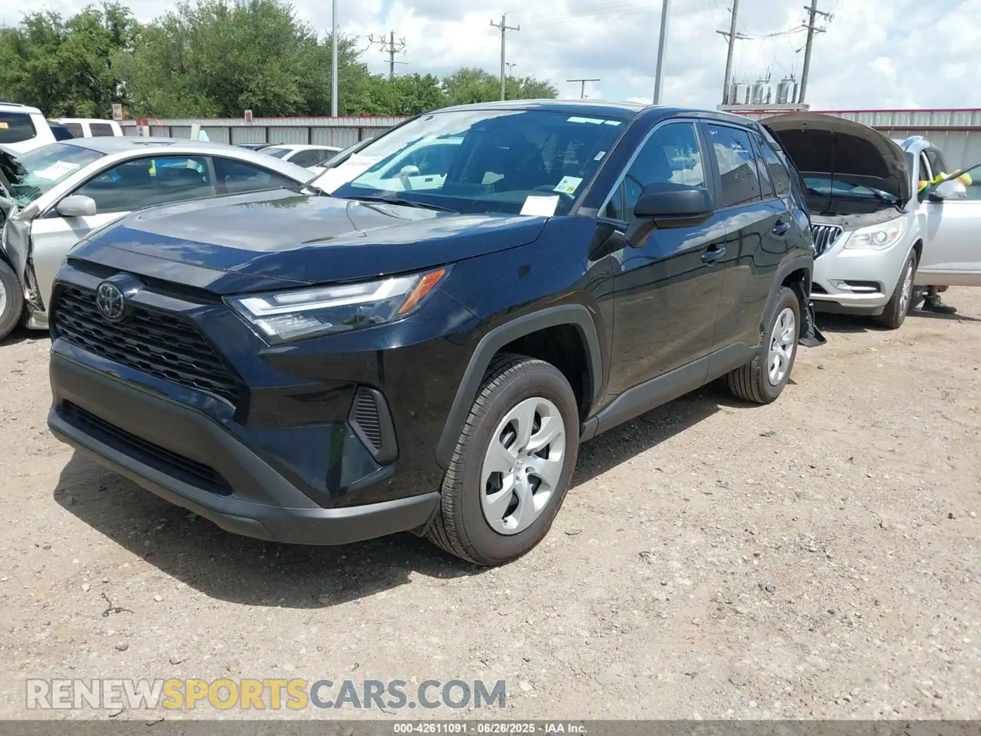 2 Photograph of a damaged car 2T3H1RFV5SC318896 TOYOTA RAV4 2025