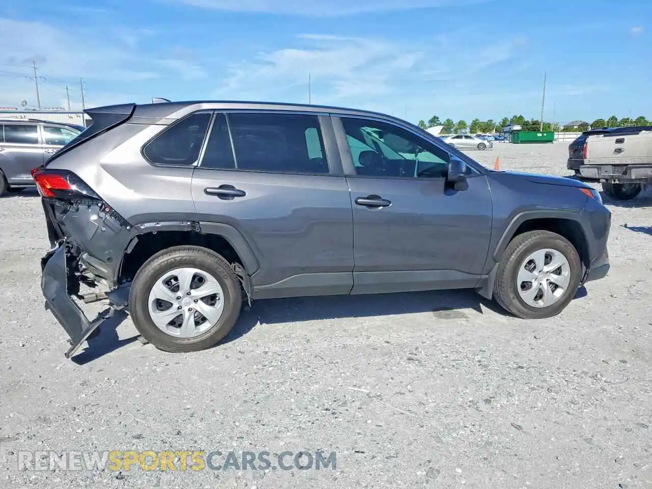 3 Фотография поврежденного автомобиля 2T3H1RFV5SC341434 TOYOTA RAV4 2025
