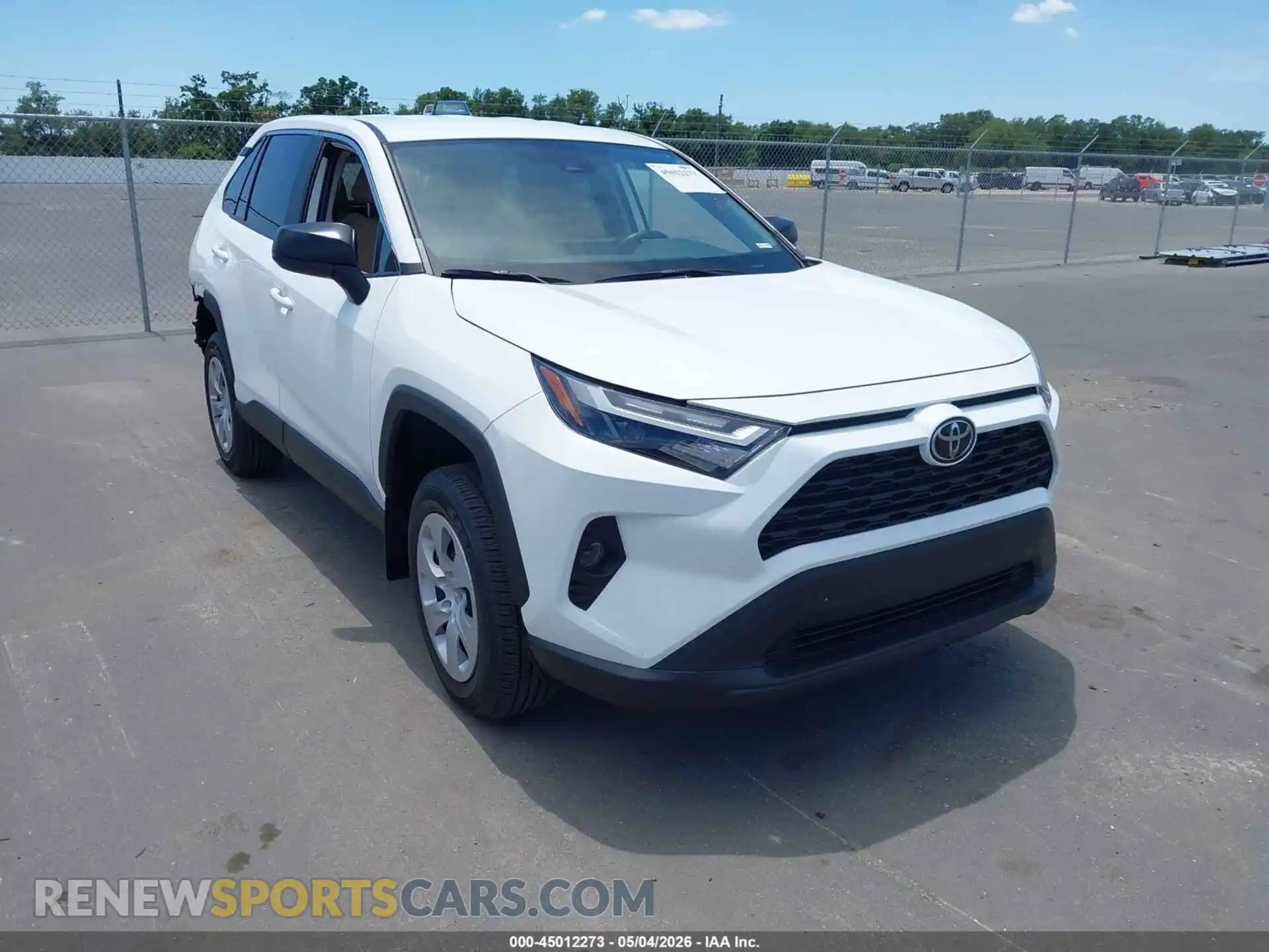 1 Photograph of a damaged car 2T3H1RFV5SC349078 TOYOTA RAV4 2025