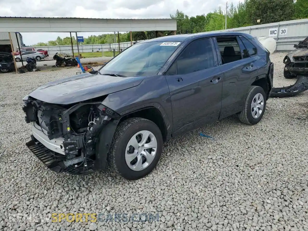 1 Photograph of a damaged car 2T3H1RFV5SW374299 TOYOTA RAV4 2025