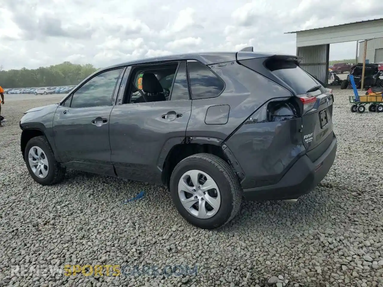 2 Photograph of a damaged car 2T3H1RFV5SW374299 TOYOTA RAV4 2025