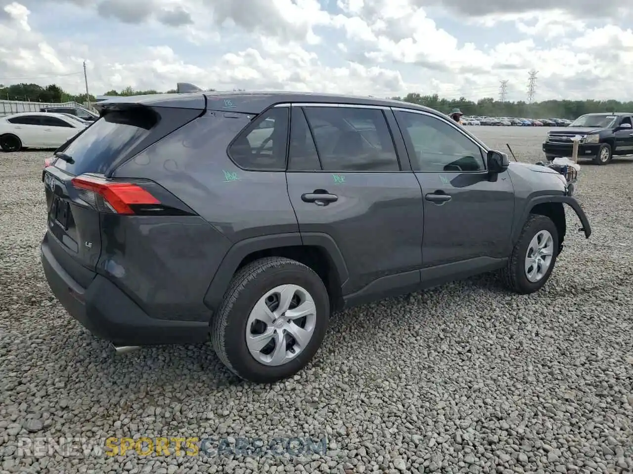 3 Photograph of a damaged car 2T3H1RFV5SW374299 TOYOTA RAV4 2025