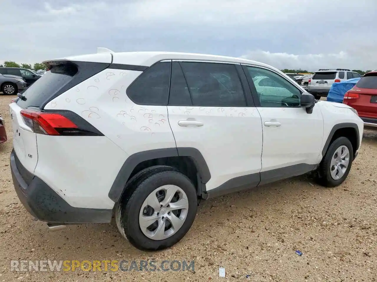 3 Фотография поврежденного автомобиля 2T3H1RFV5SW380877 TOYOTA RAV4 2025