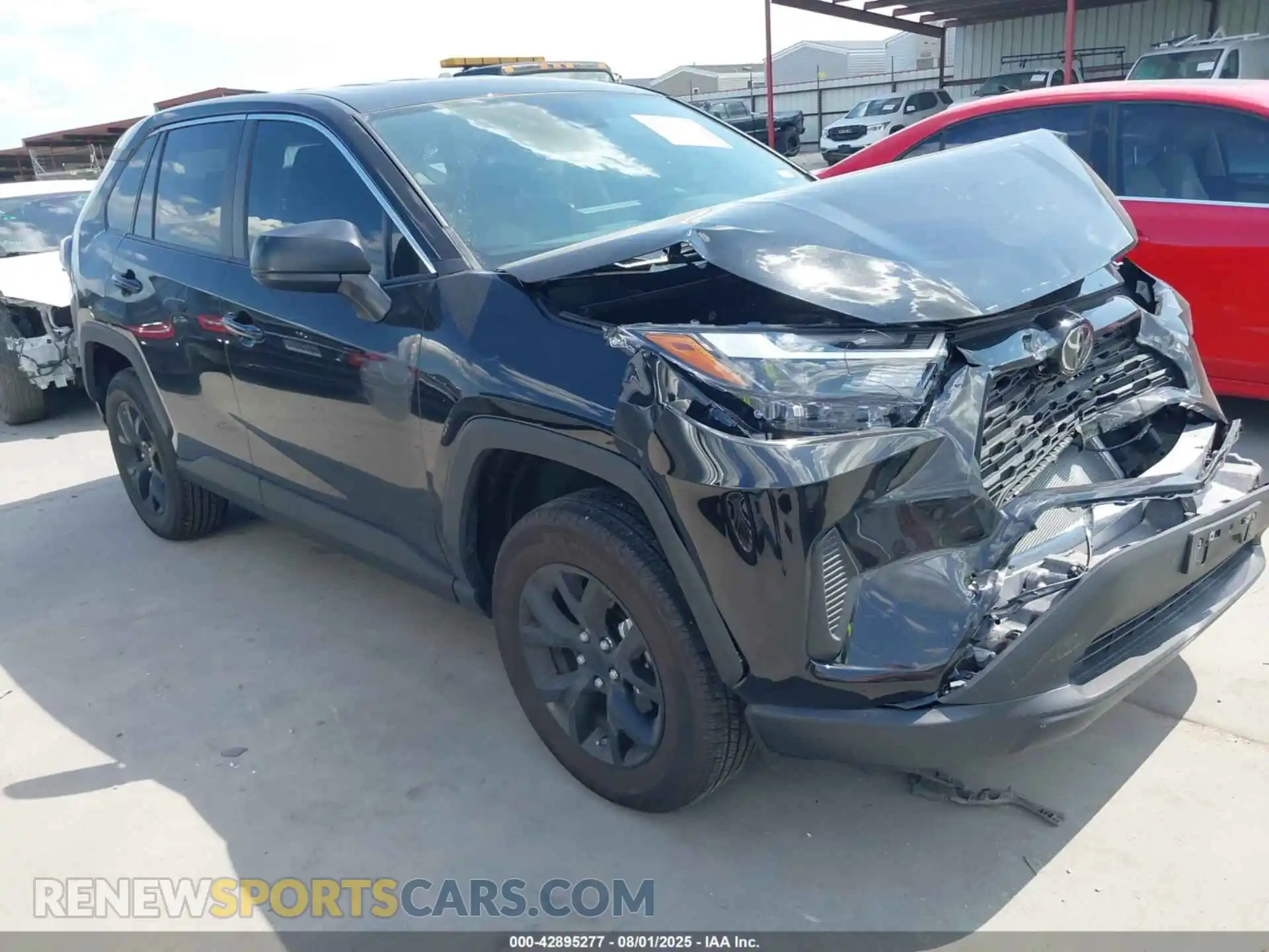 1 Photograph of a damaged car 2T3H1RFV5SW391104 TOYOTA RAV4 2025